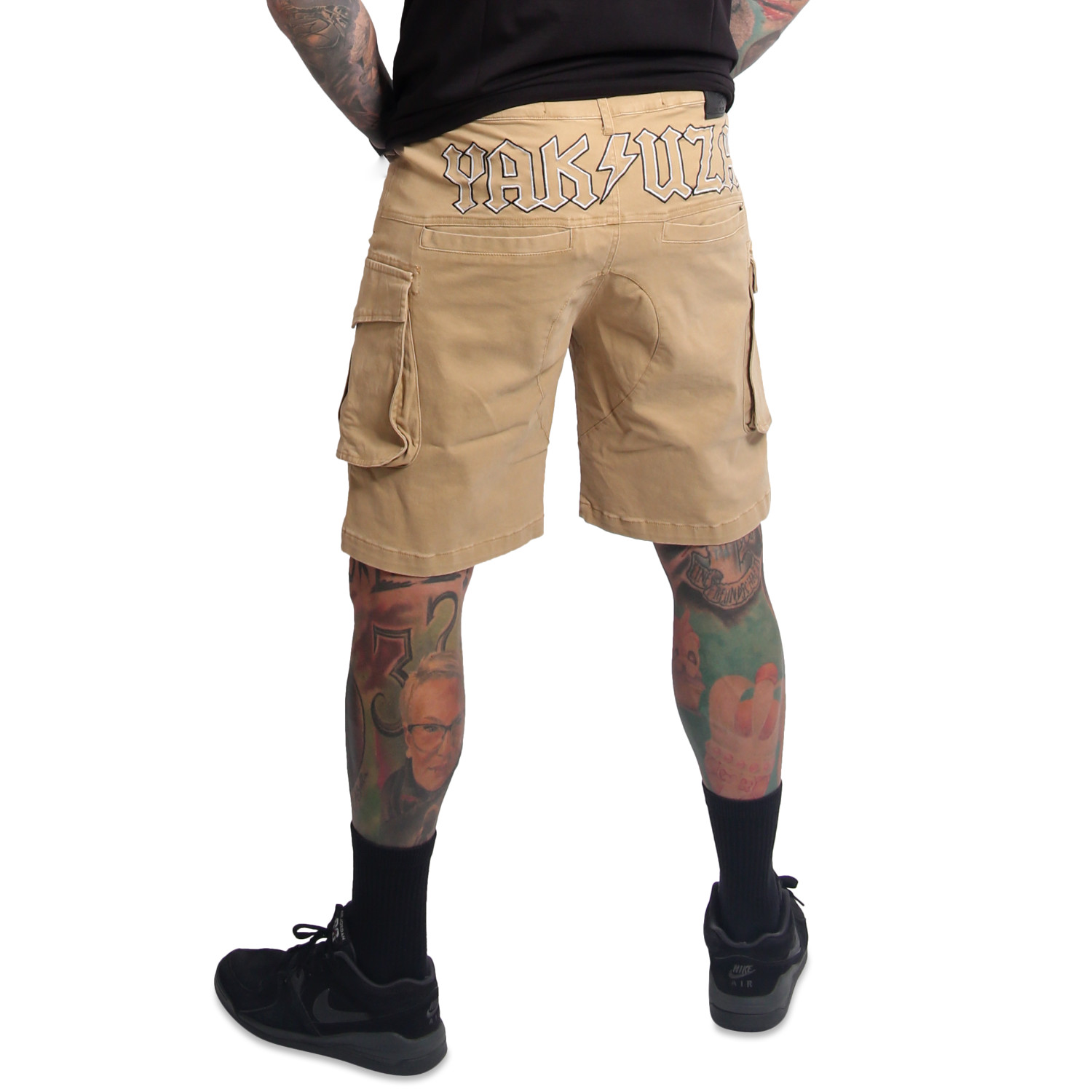Yakuza pánské cargo šortky Powder Cargo Shorts warm/sand