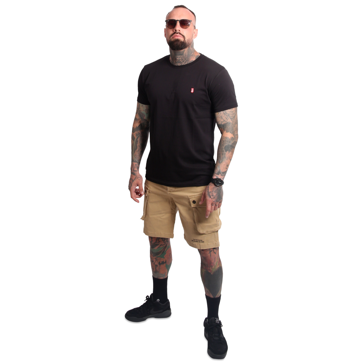 Yakuza pánské cargo šortky Powder Cargo Shorts warm/sand