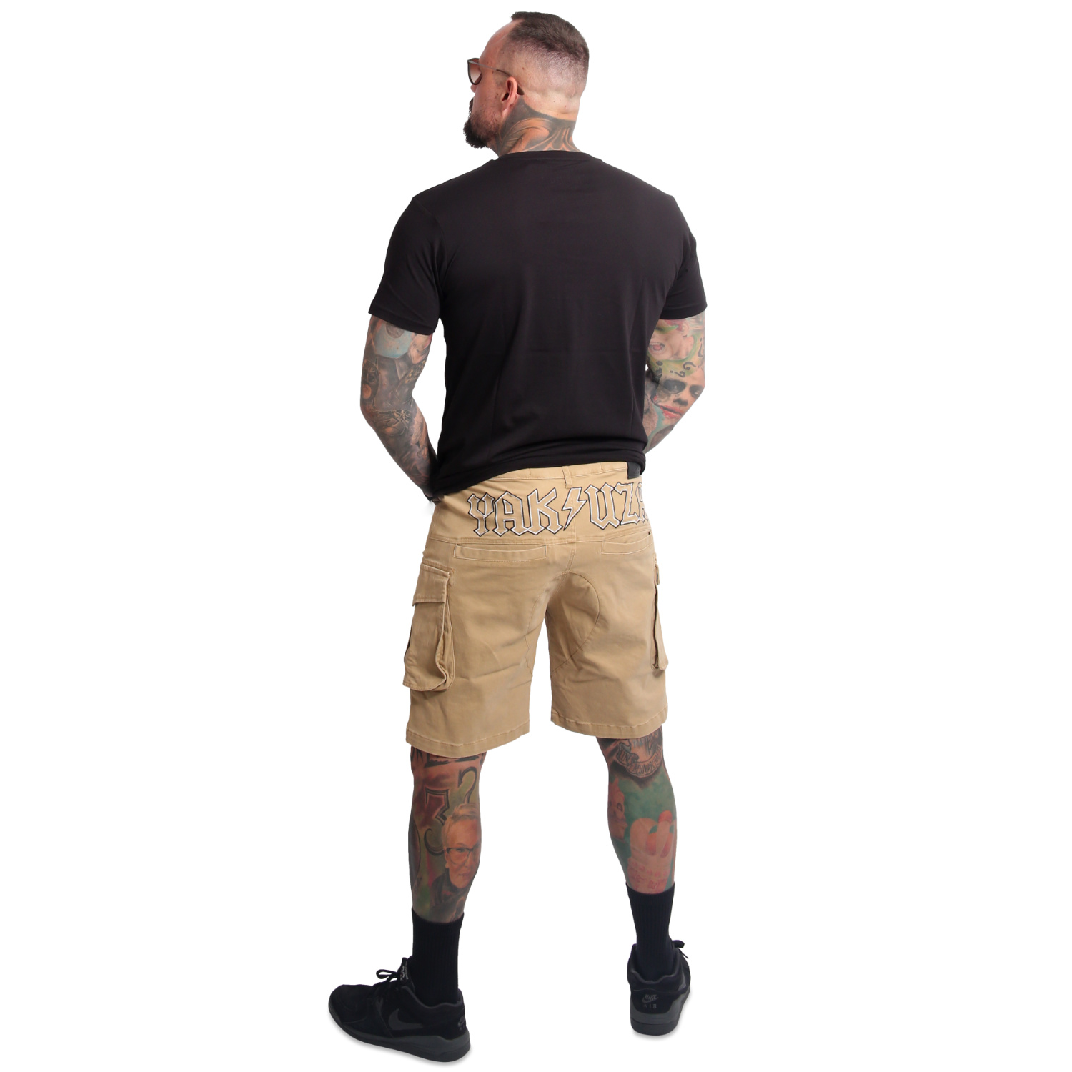 Yakuza pánské cargo šortky Powder Cargo Shorts warm/sand