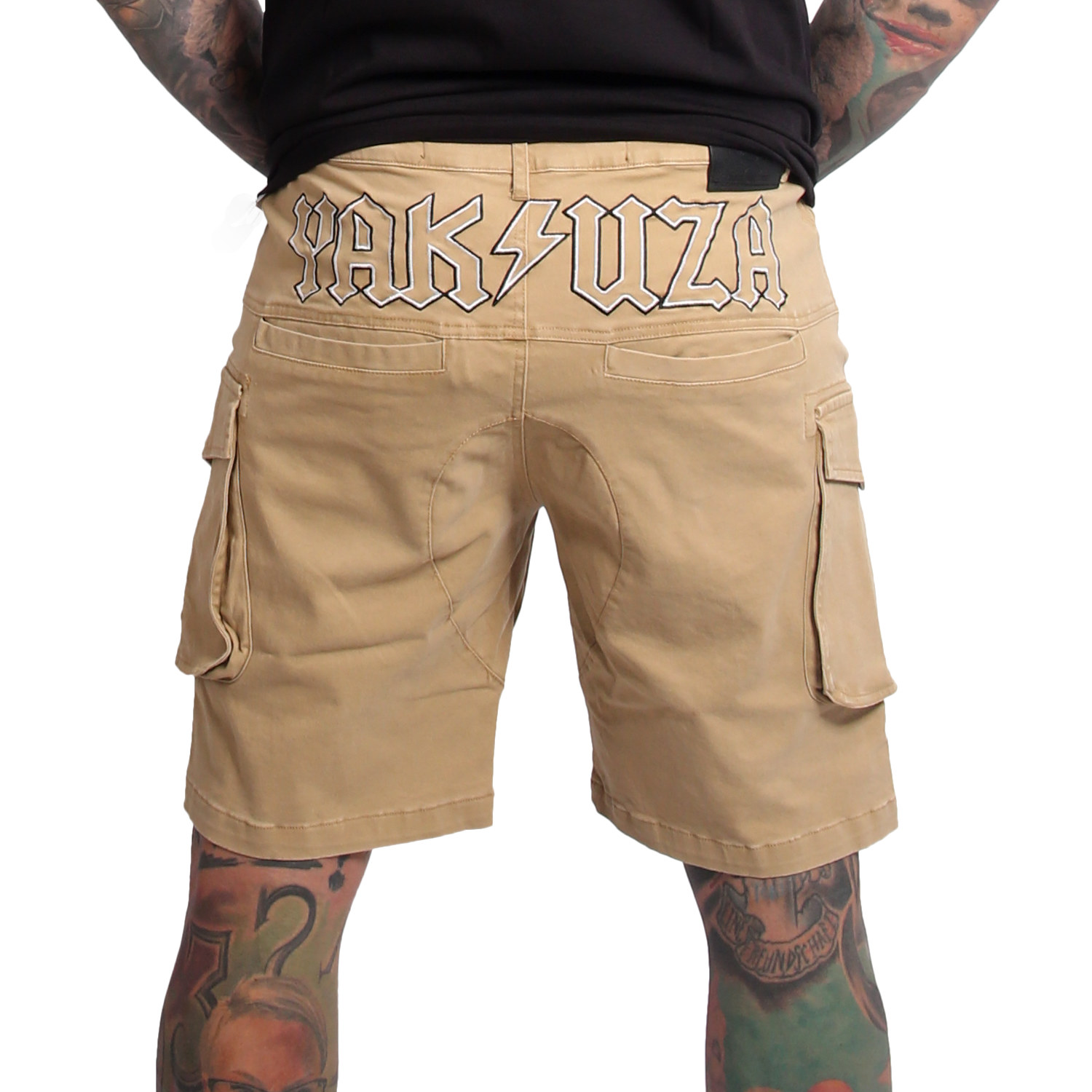 Yakuza pánské cargo šortky Powder Cargo Shorts warm/sand