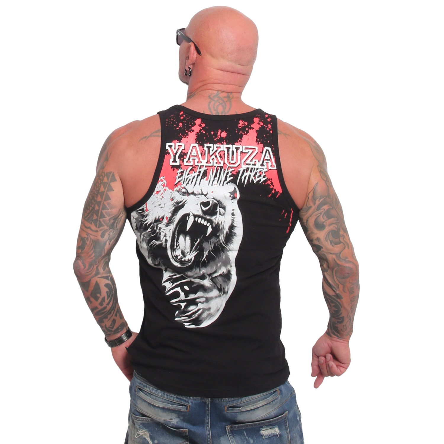 Yakuza pánské tílko Creepy Slim Tanktop black 3XL