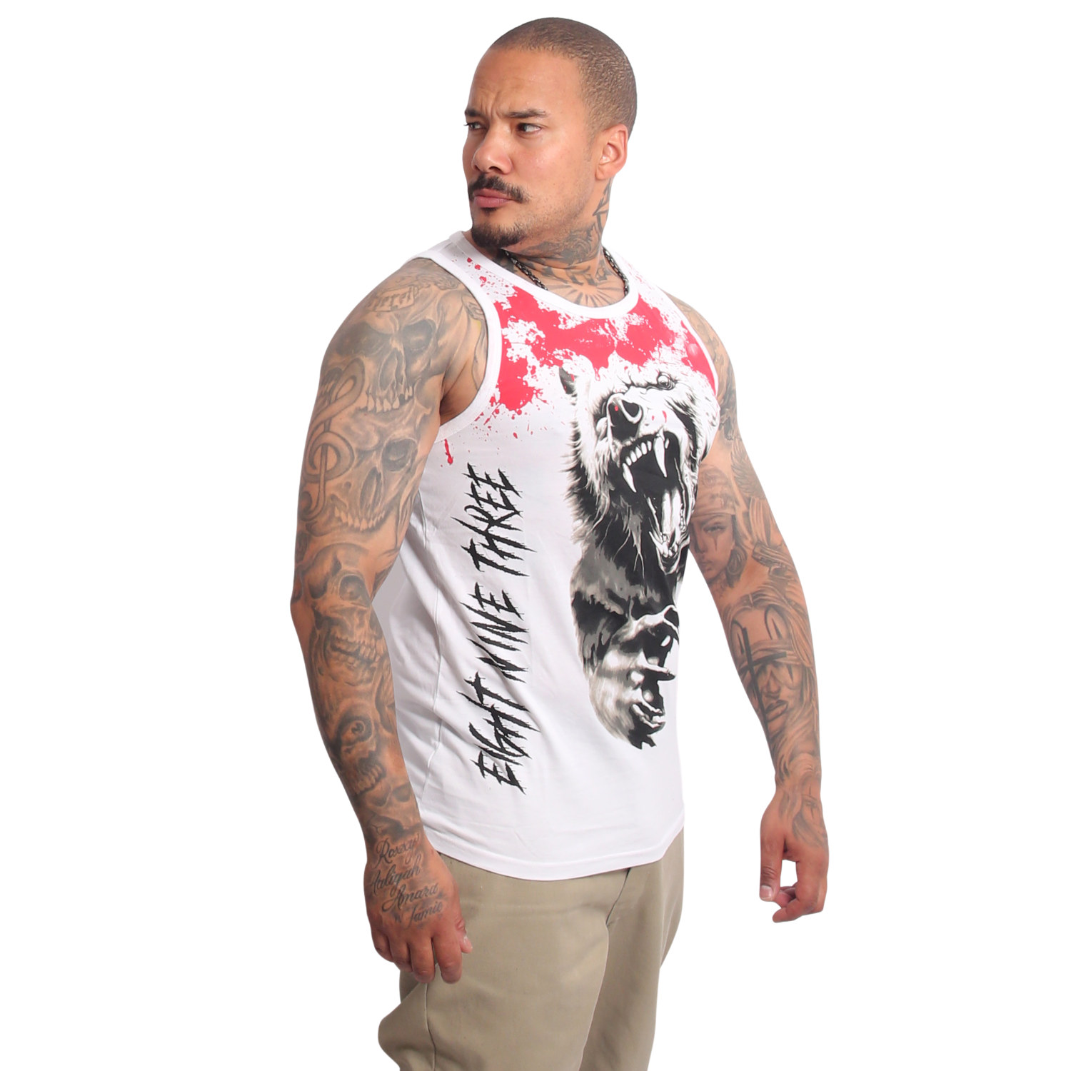 Yakuza pánské tílko Creepy Slim Tanktop