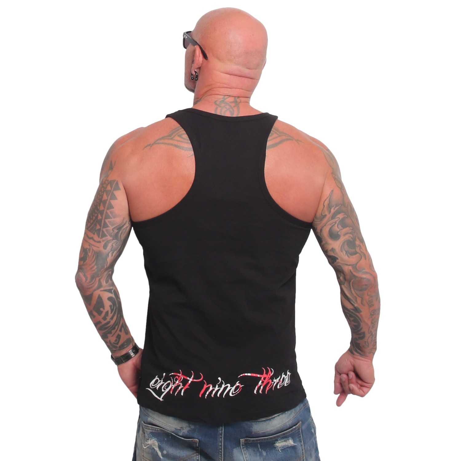 Yakuza pánské tílko Bloodbrand V02 Slim Racer Tanktop