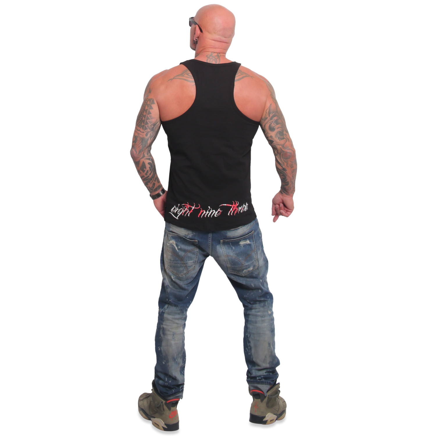 Yakuza pánské tílko Bloodbrand V02 Slim Racer Tanktop