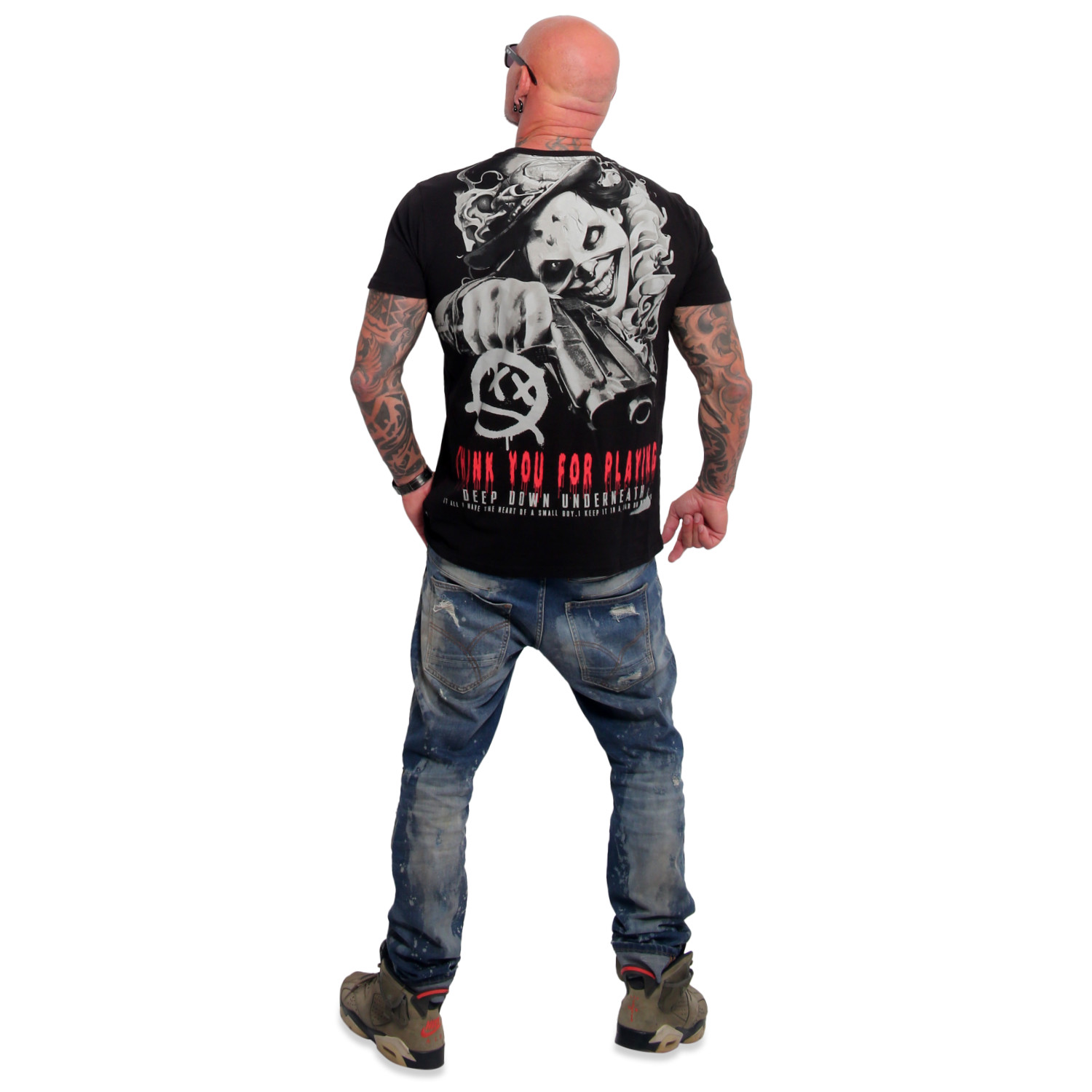 Yakuza pánské tričko Deep Down V02 Regular T-Shirt black M