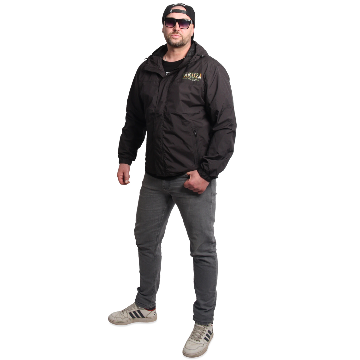 Yakuza pánská větrovka Silent Windbreaker black 4XL