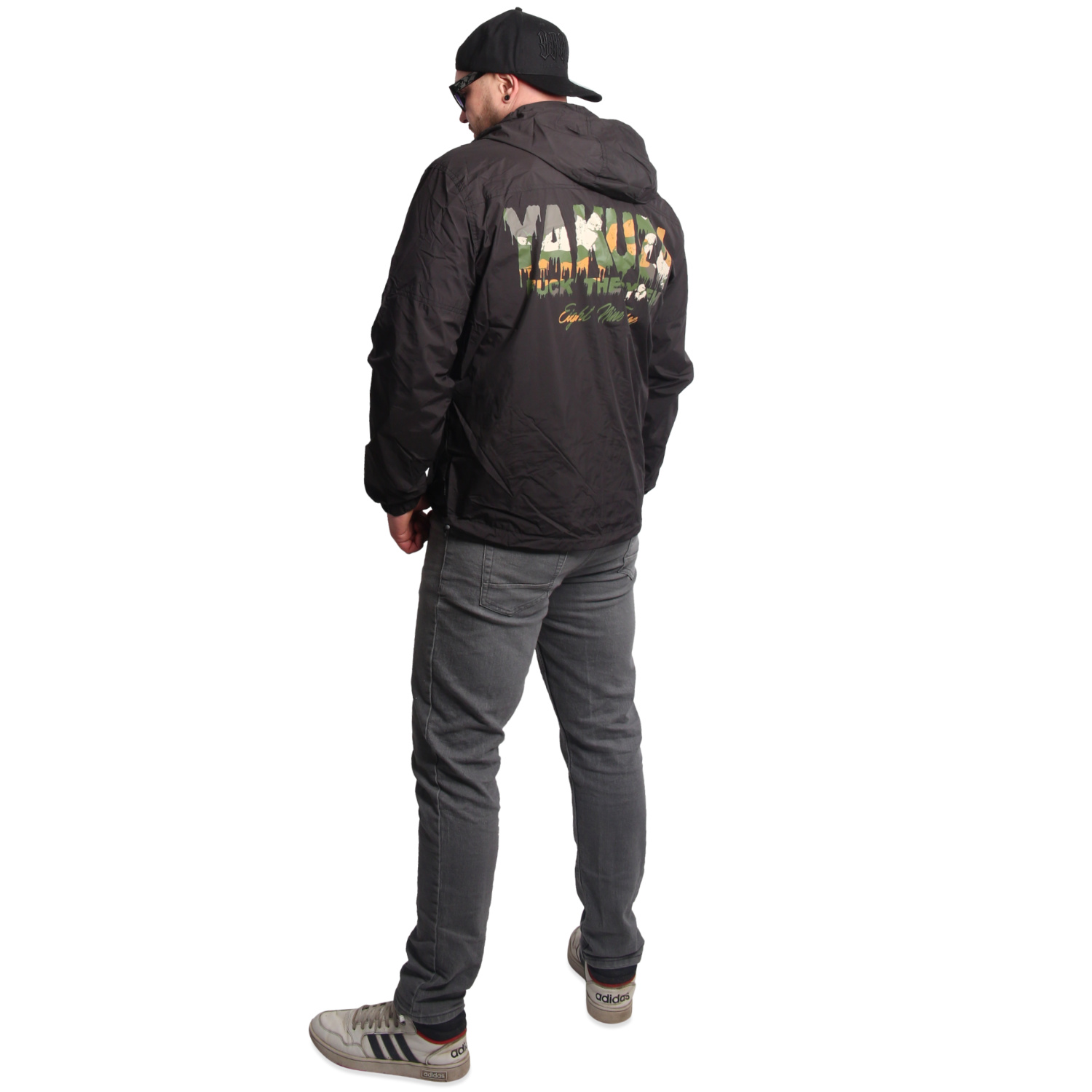 Yakuza pánská větrovka Silent Windbreaker black 4XL