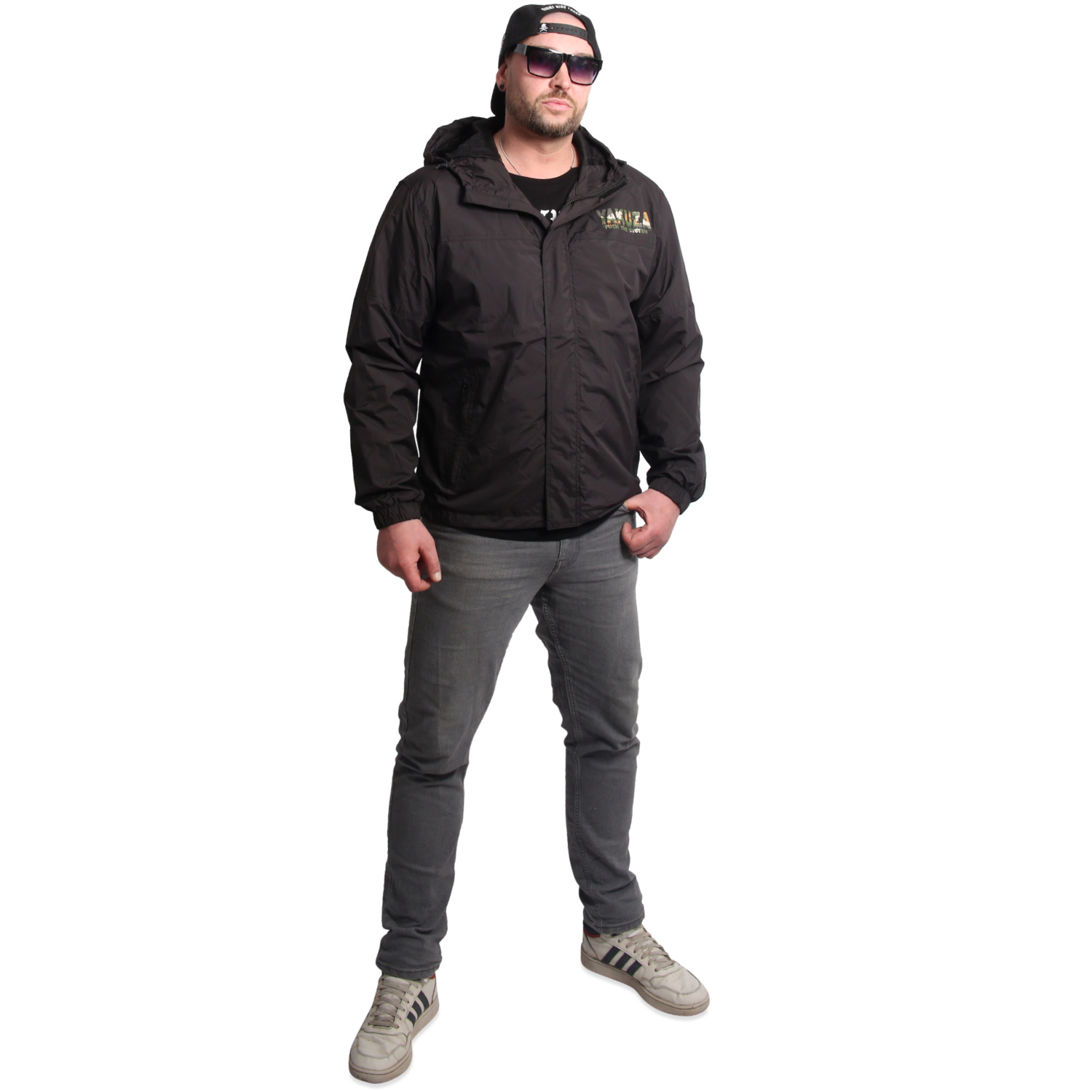 Yakuza pánská větrovka Silent Windbreaker black 4XL