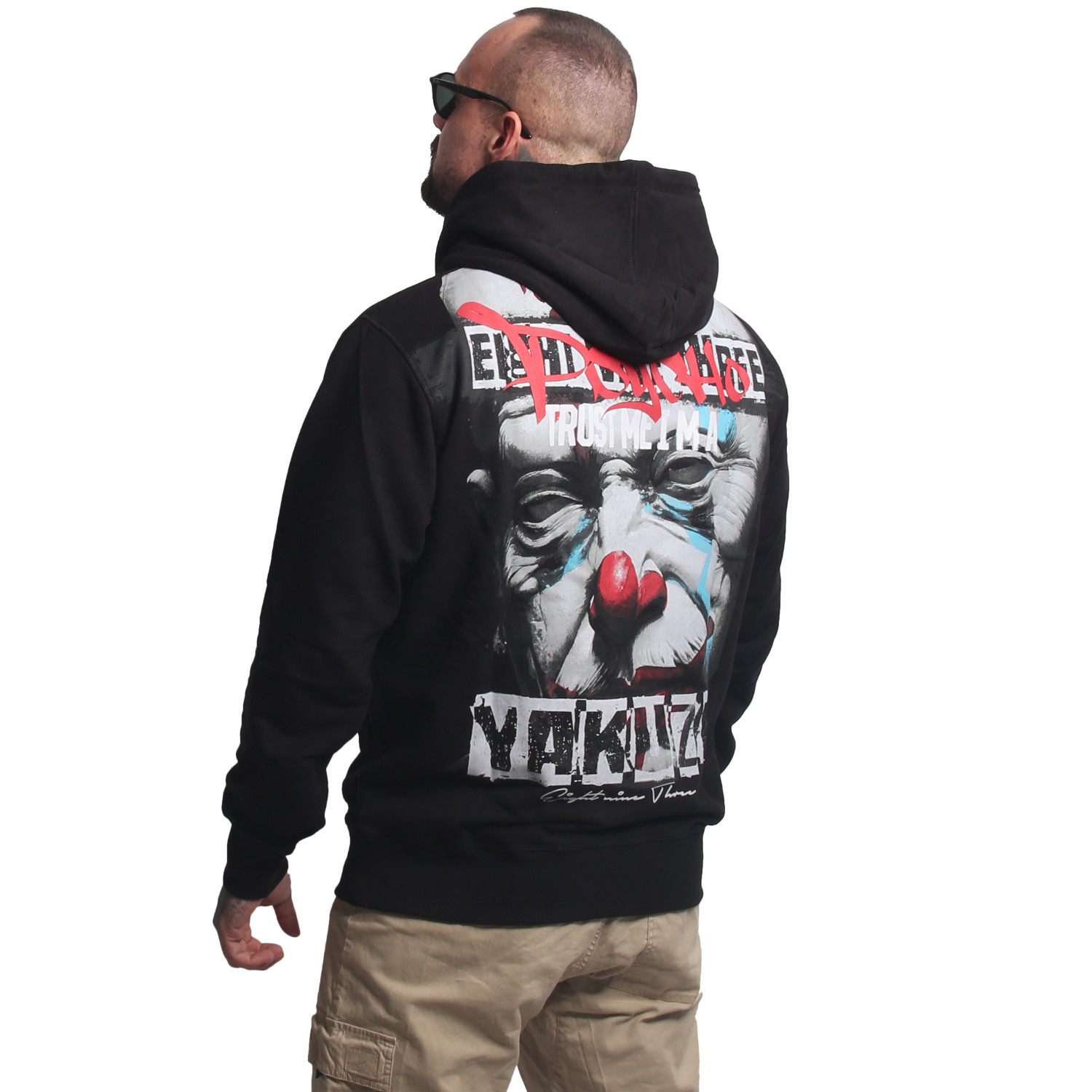 Yakuza pánská mikina s kapucí Psycho Hoodie