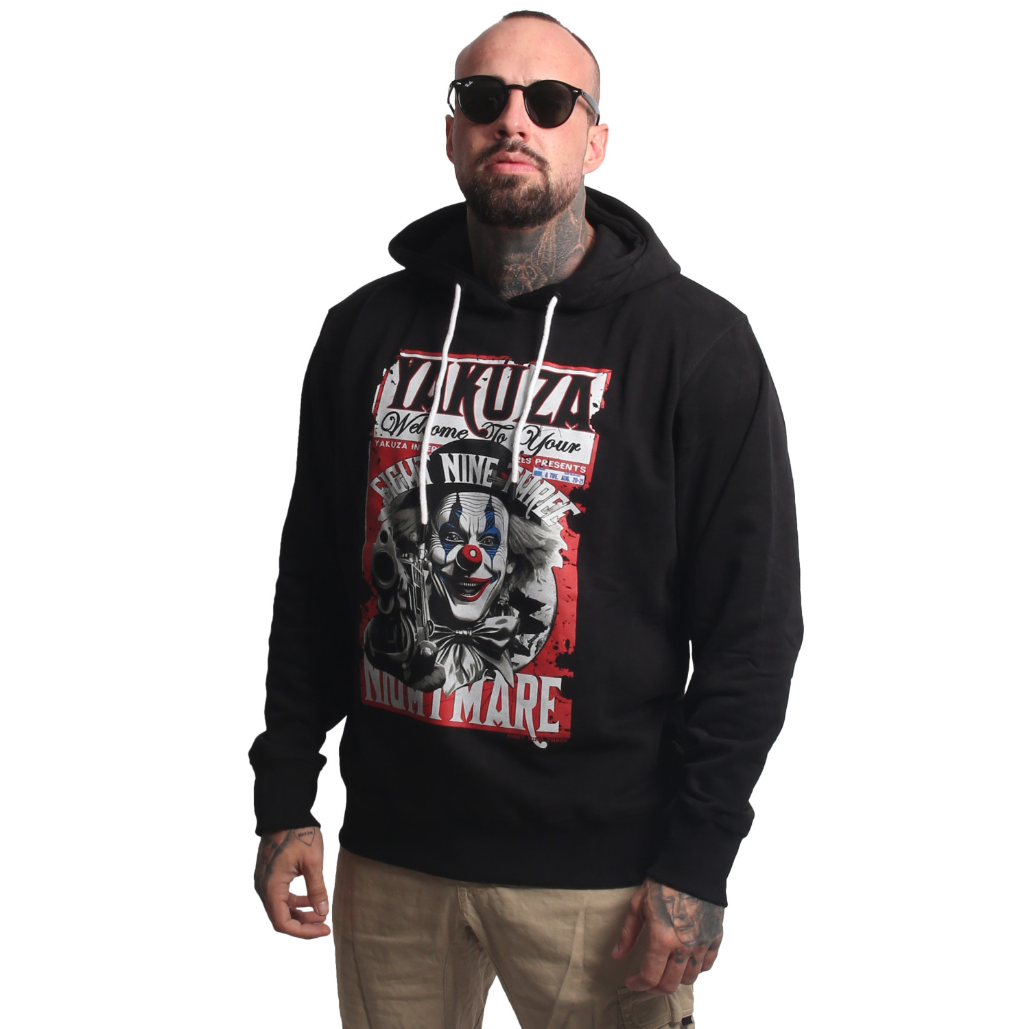 Yakuza pánská mikina s kapucí Welcome Hoodie