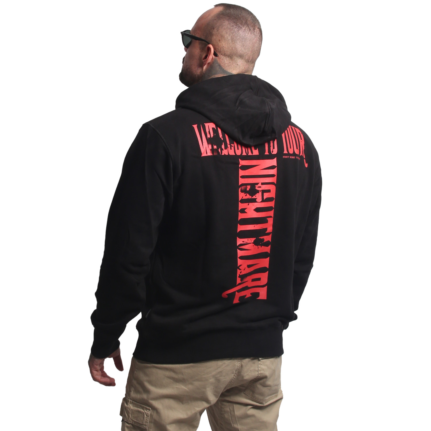 Yakuza pánská mikina s kapucí Welcome Hoodie black XL