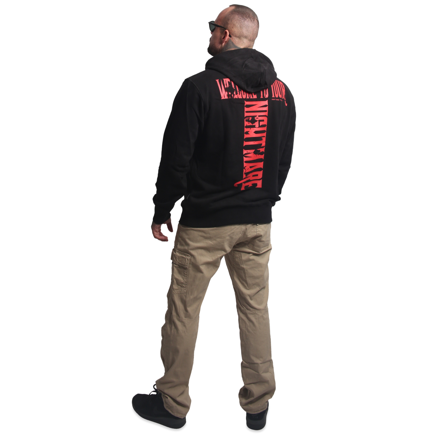 Yakuza pánská mikina s kapucí Welcome Hoodie black XL