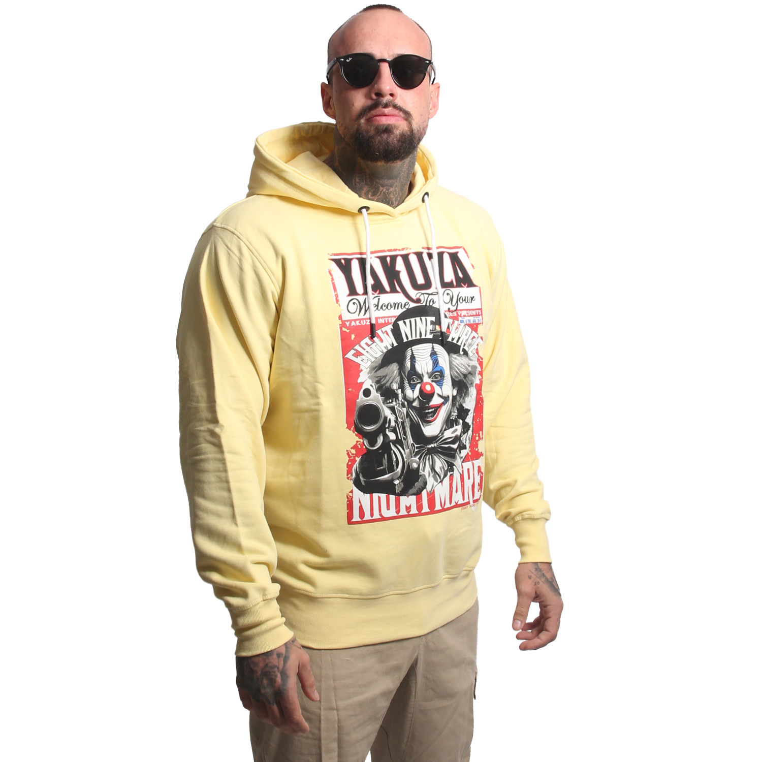 Yakuza pánská mikina s kapucí Welcome Hoodie