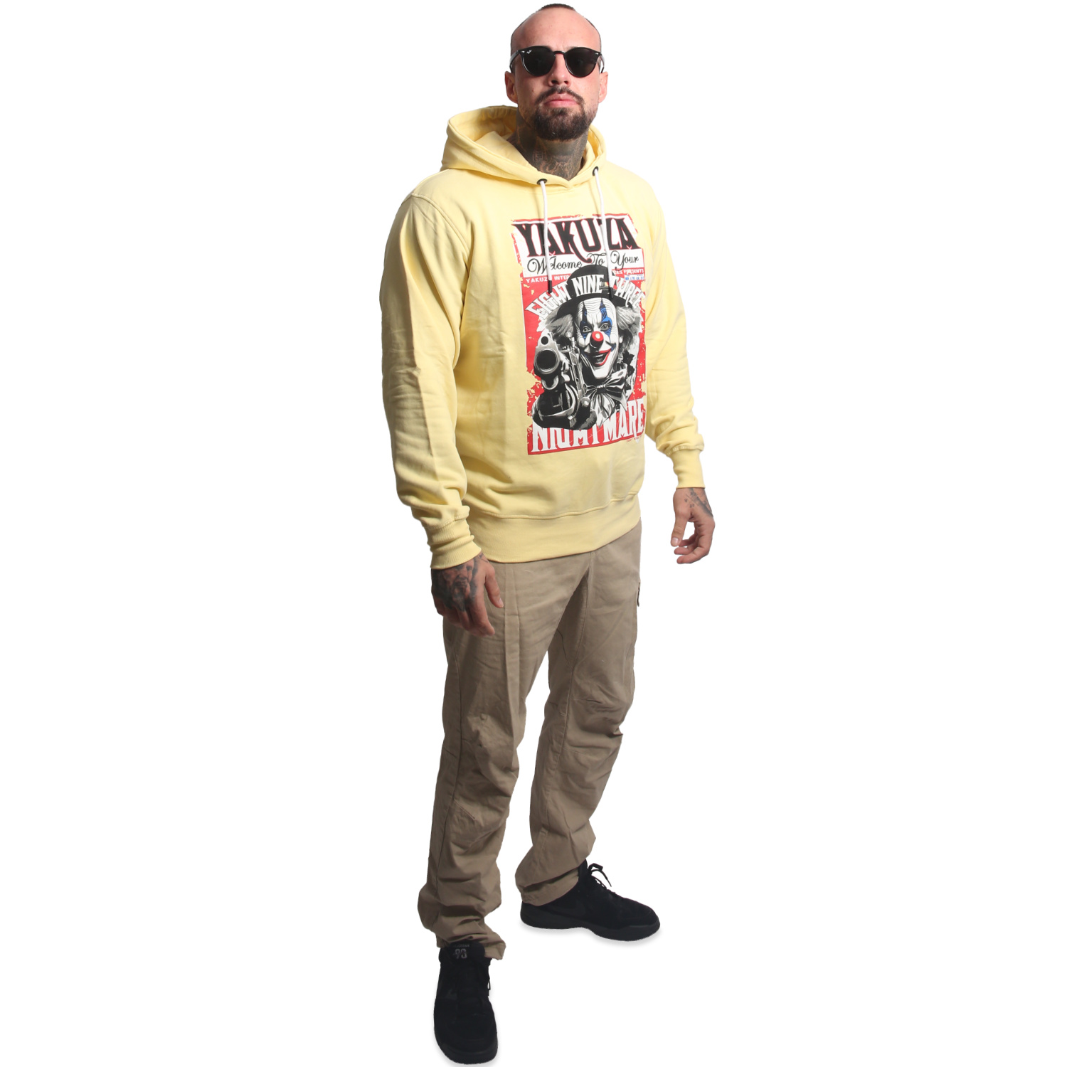 Yakuza pánská mikina s kapucí Welcome Hoodie