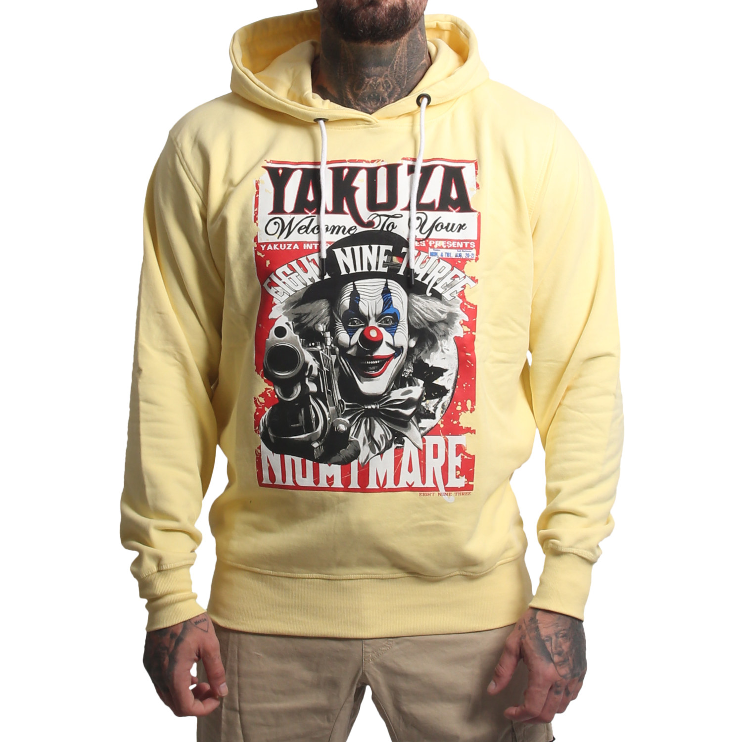 Yakuza pánská mikina s kapucí Welcome Hoodie
