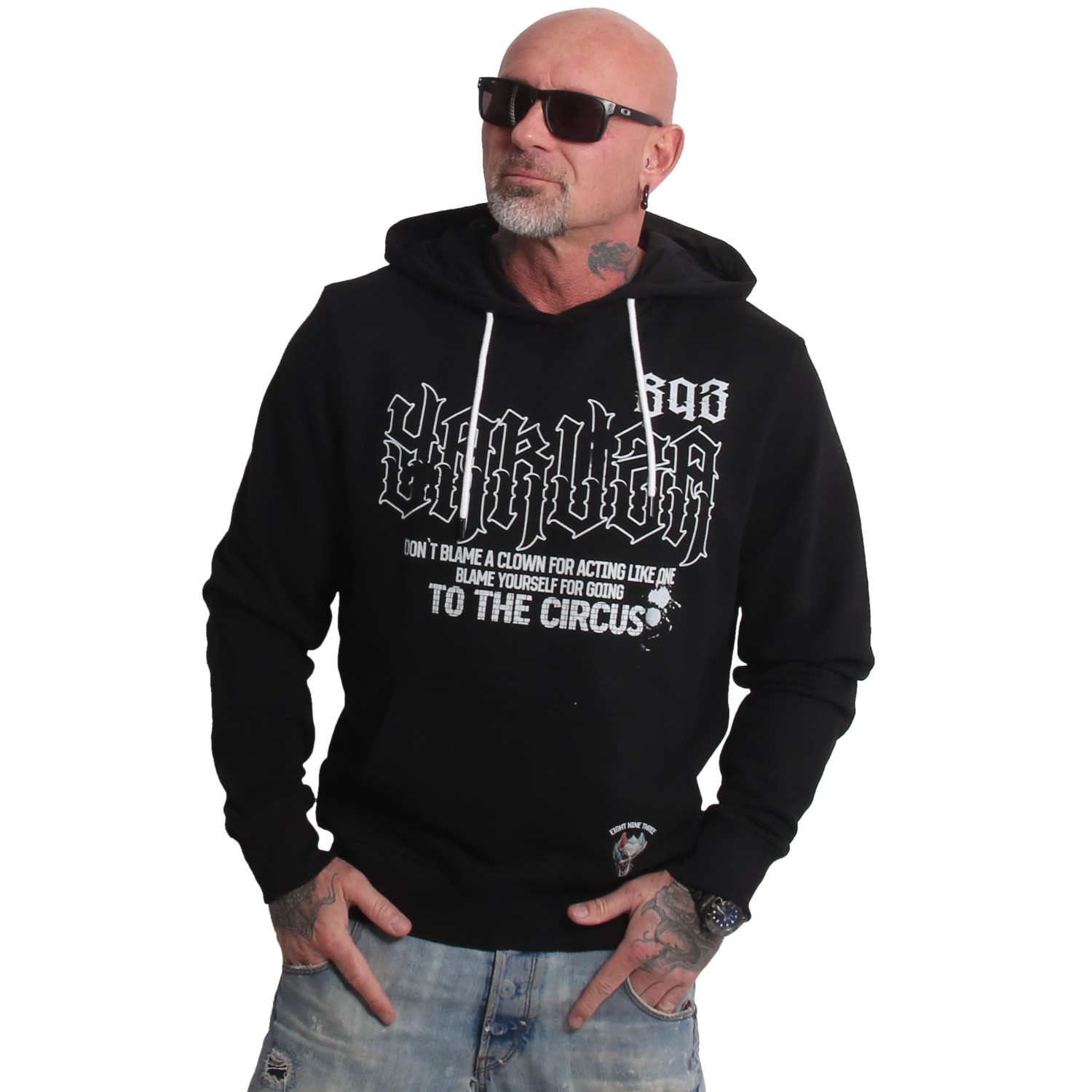Yakuza pánská mikina s kapucí Blame Hoodie black 3XL