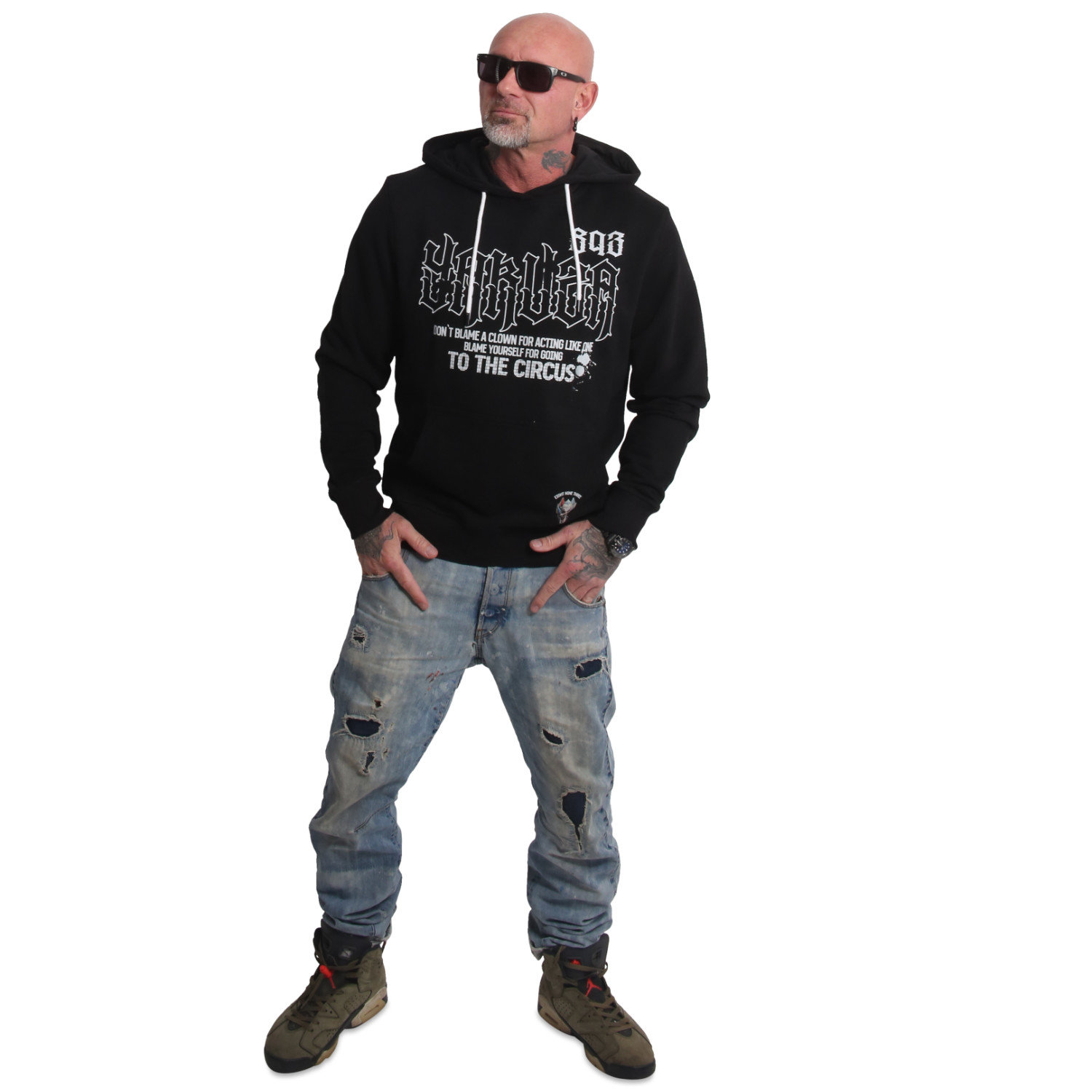 Yakuza pánská mikina s kapucí Blame Hoodie black 3XL