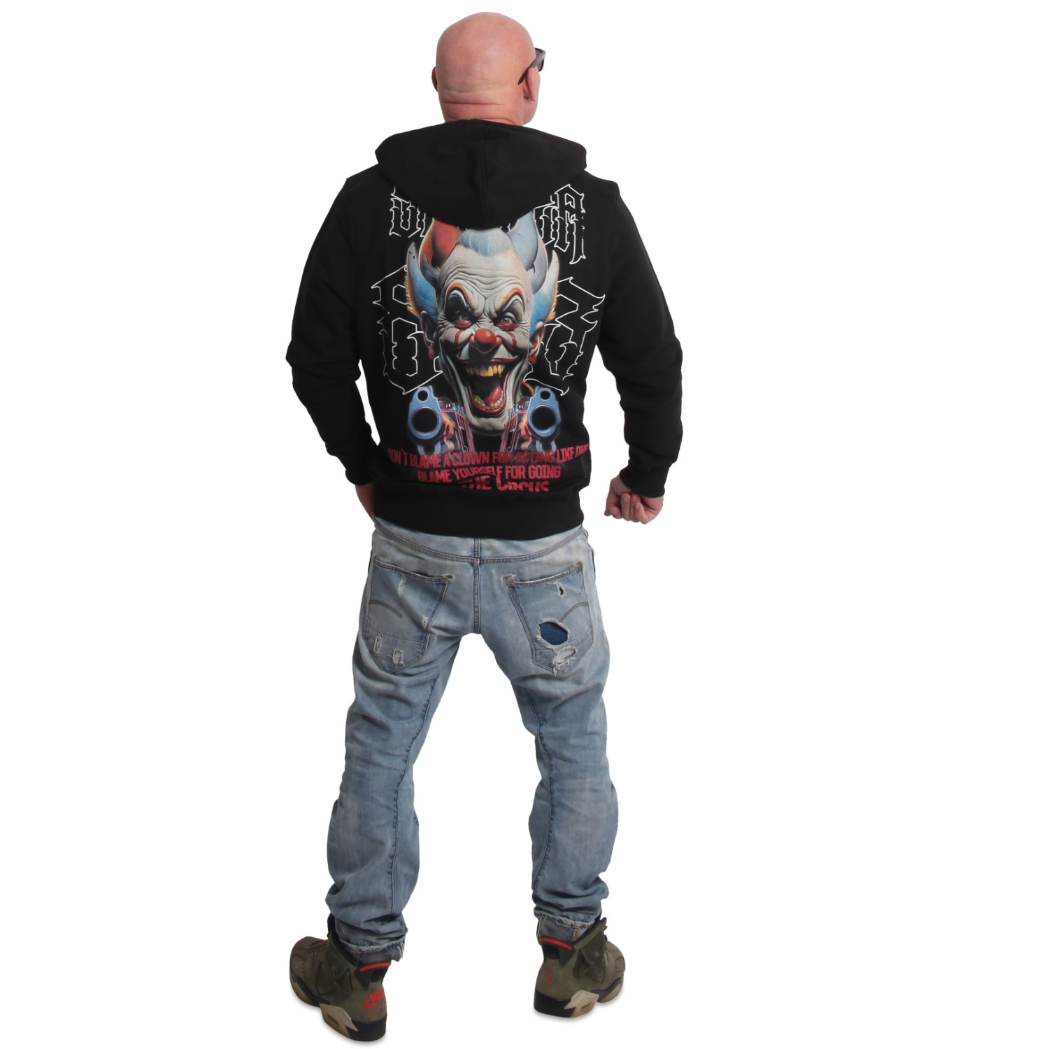 Yakuza pánská mikina s kapucí Blame Hoodie black 3XL