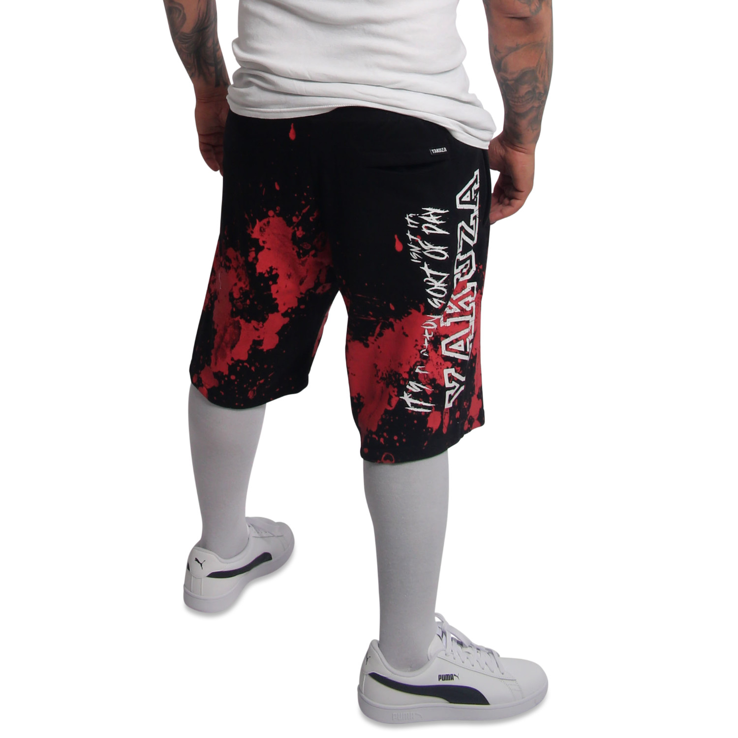 Yakuza pánské šortky Creepy Sweat Shorts black XL
