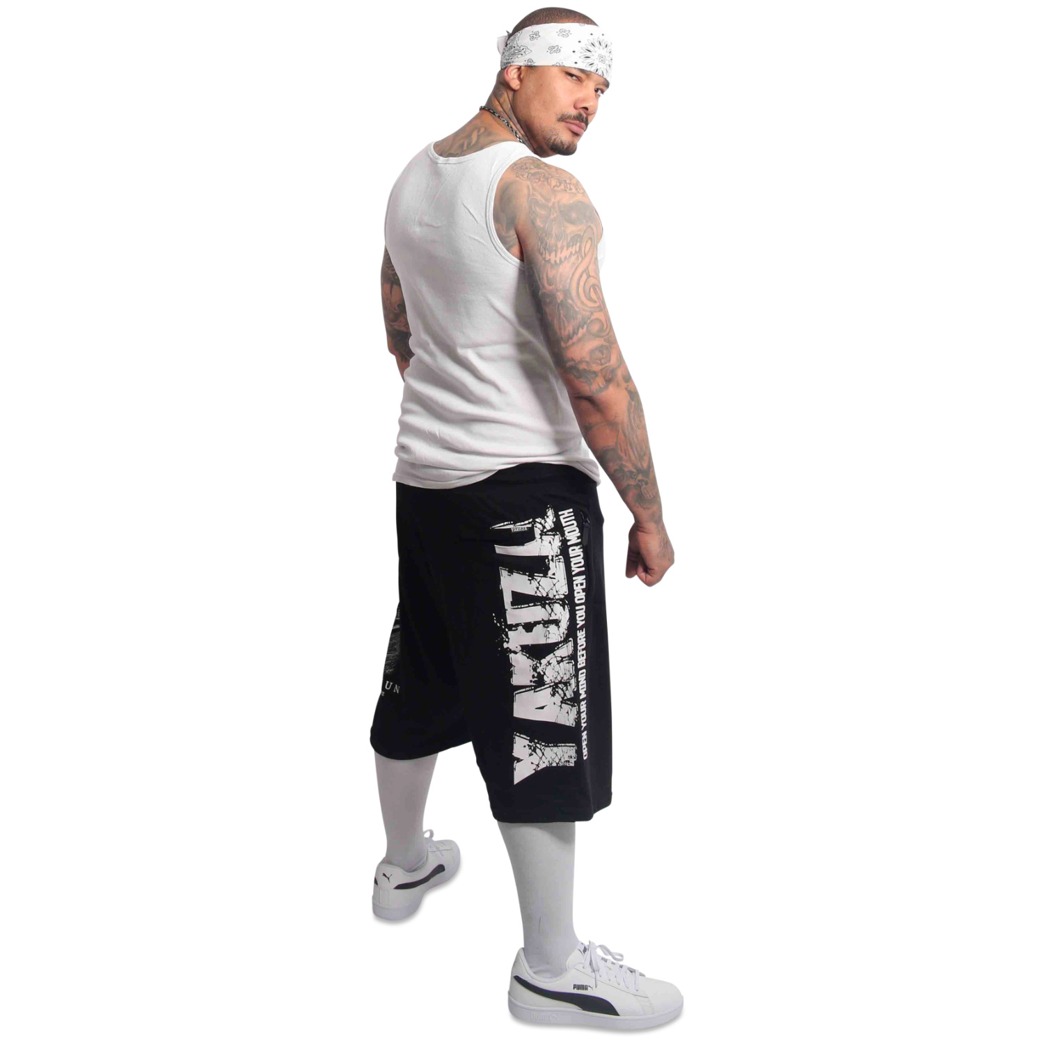 Yakuza pánské šortky Pray Sweat Shorts black 2XL