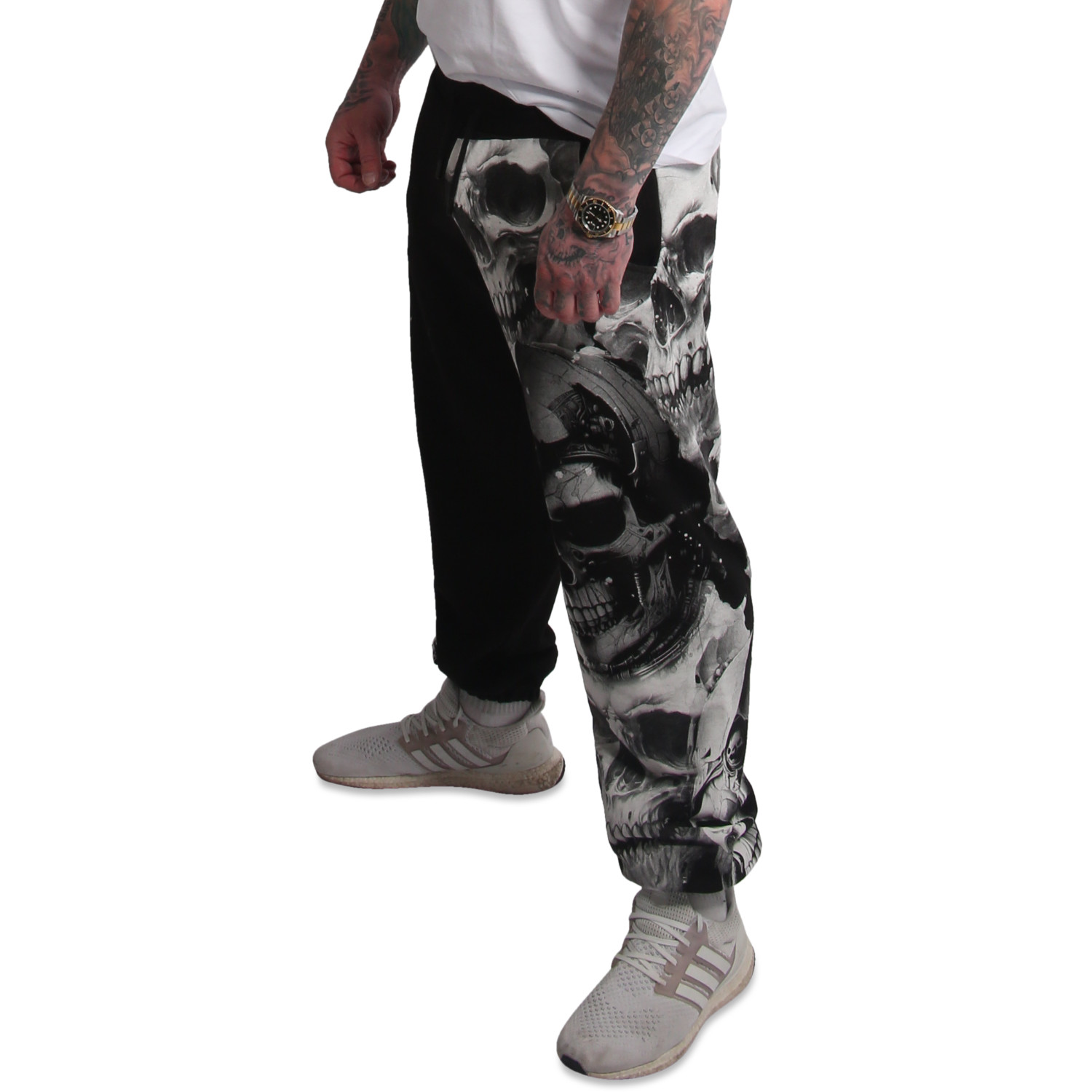 Yakuza pánské tepláky Mouth Loose Joggers black 2XL