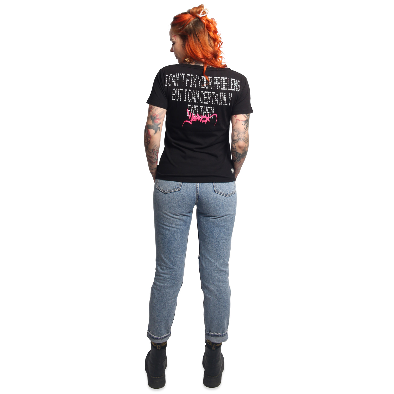 Yakuza dámské tílko Problems Curved Crew Neck T-Shirt