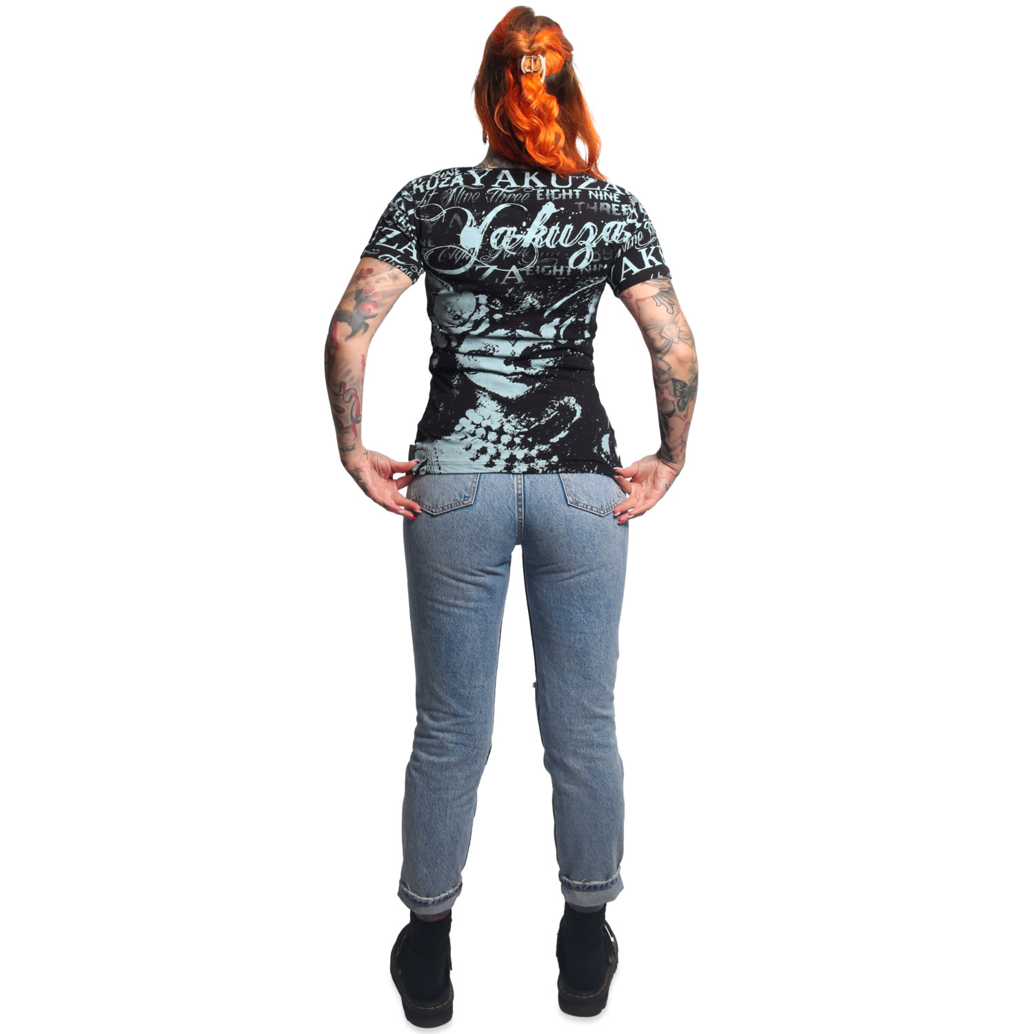 Yakuza dámské tílko Catz Urban Crew Neck T-Shirt black L