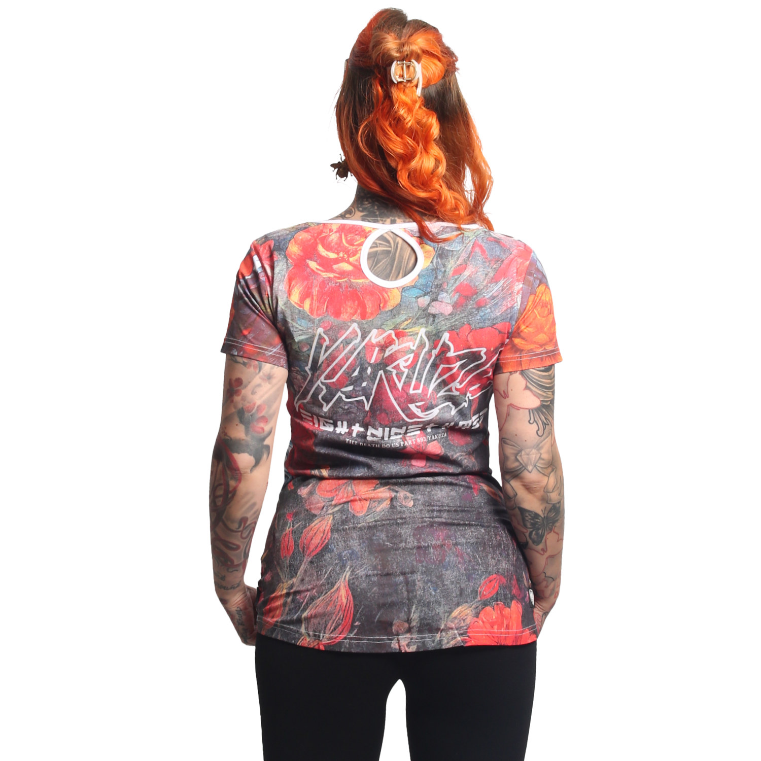 Yakuza dámské tílko Senora Long Tail T-Shirt colorful 2XL