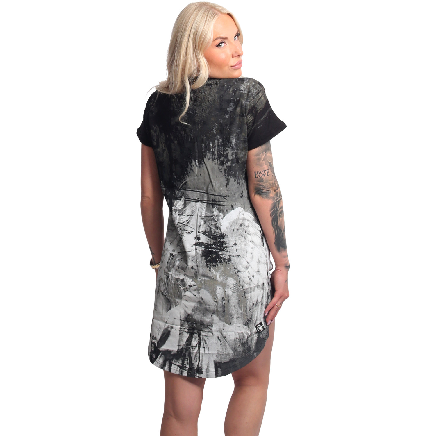 Yakuza dámské šaty Inked Urban T-Shirt Dress