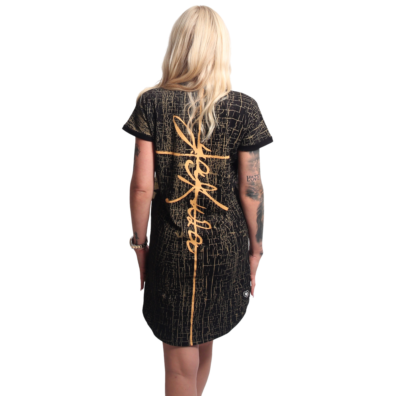 Yakuza dámské šaty Sorrow Urban T-Shirt Dress