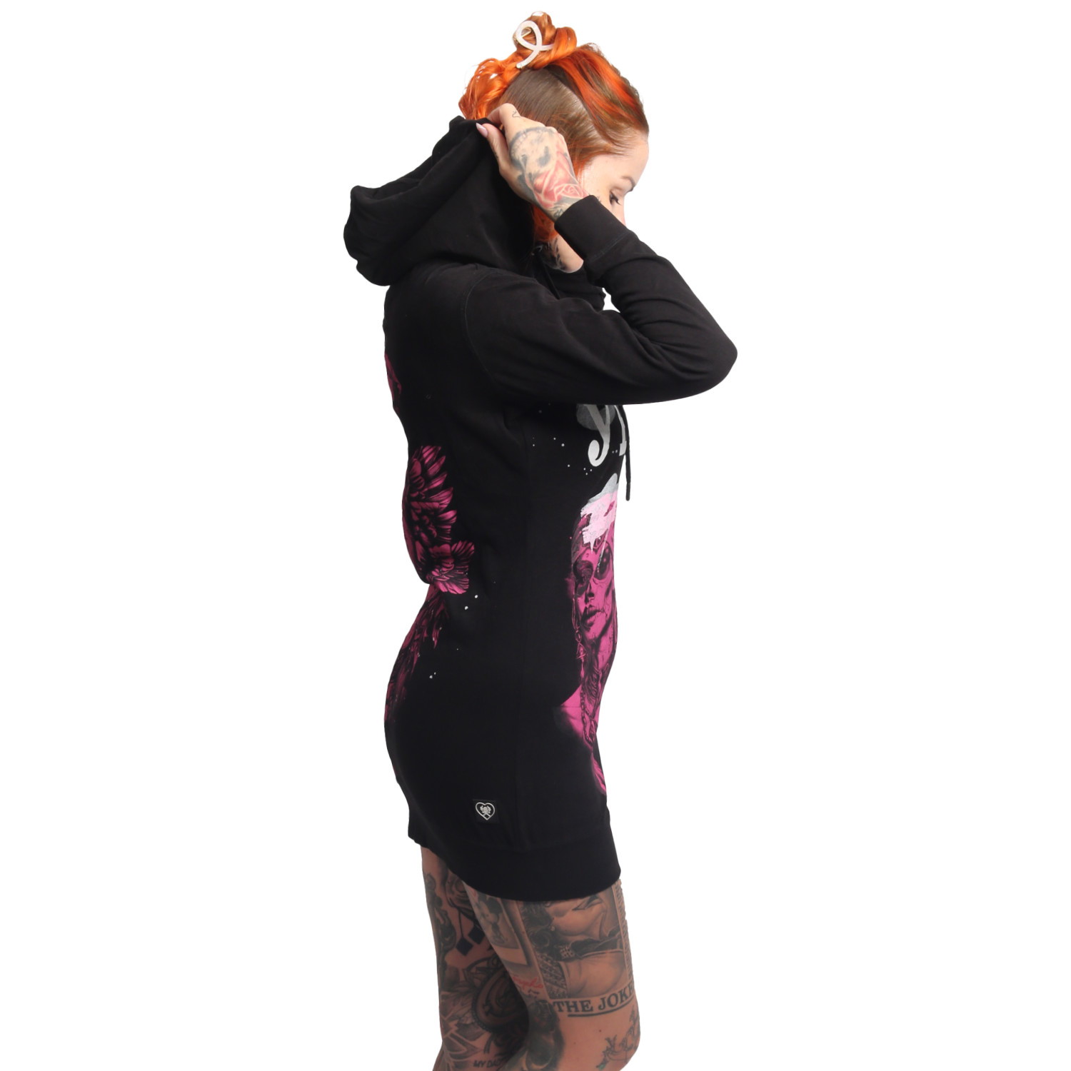 Yakuza dámské šaty Gipsy Lite Hoodie Dress