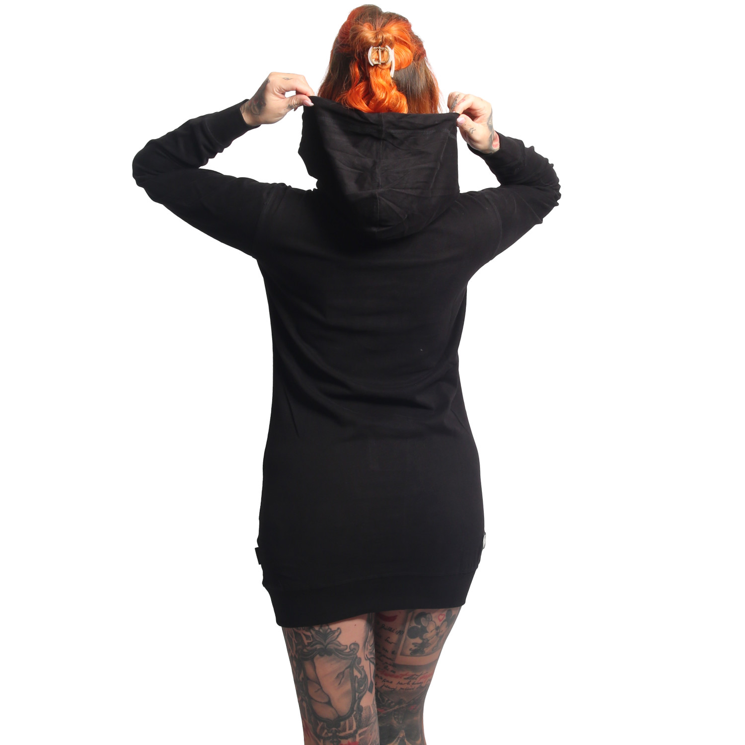 Yakuza dámské šaty Porcelain Lite Hoodie Dress
