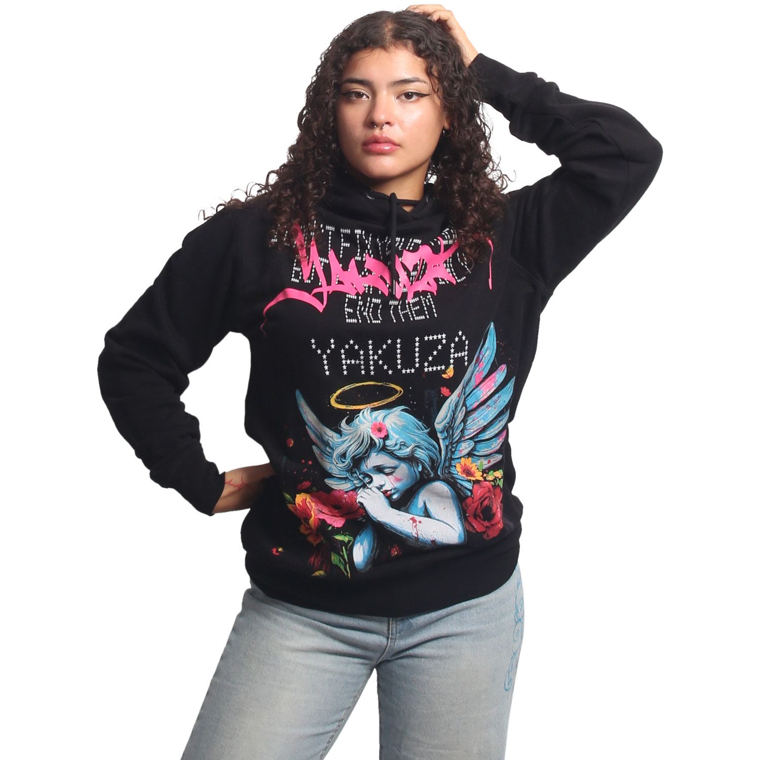 Yakuza dámská mikina Problems Hoodie black S