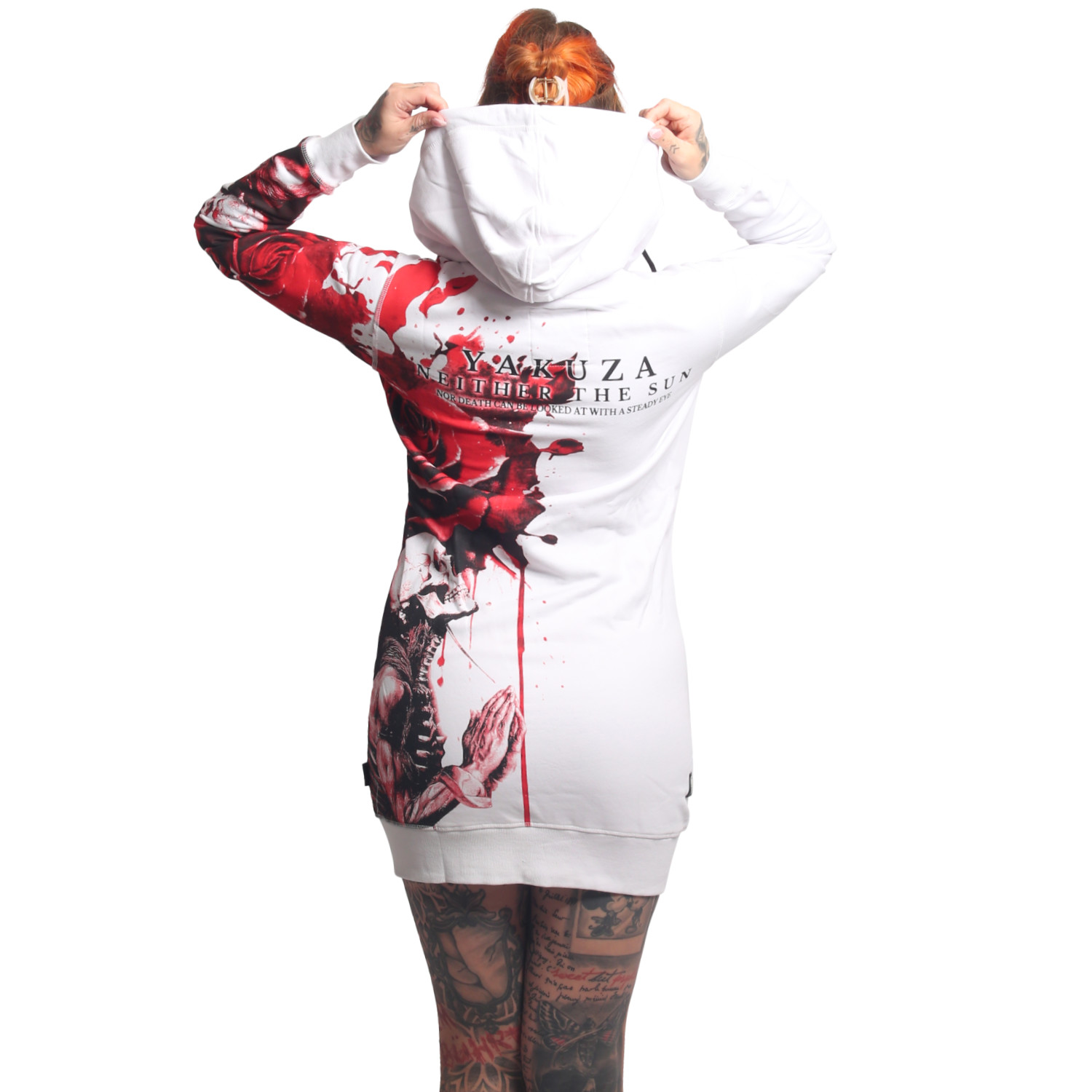 Yakuza dámská mikina na zip Pray Long Zip Hoodie