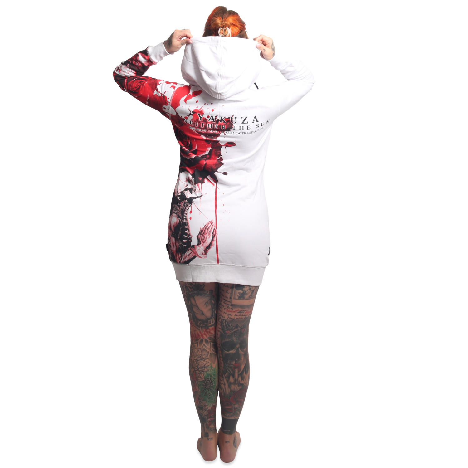 Yakuza dámská mikina na zip Pray Long Zip Hoodie