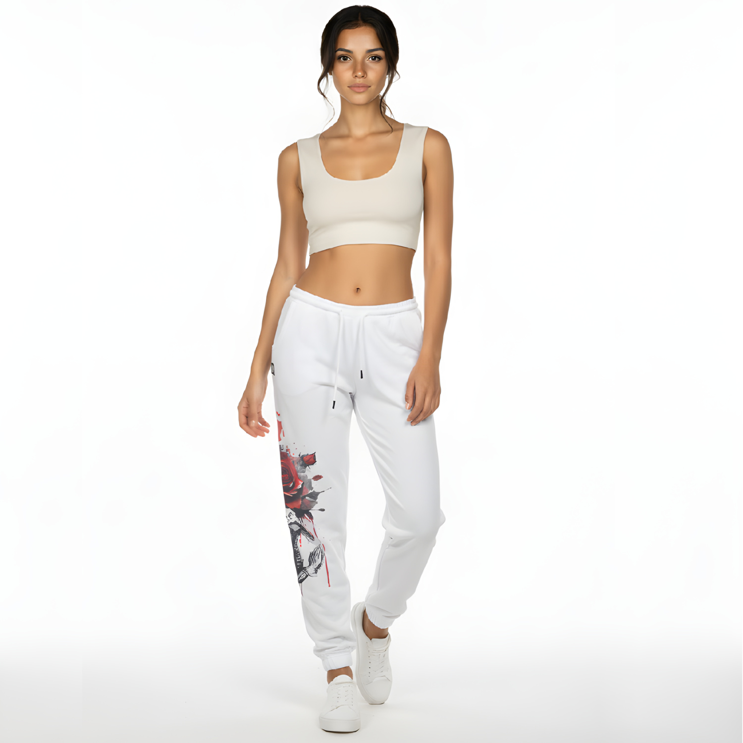 Yakuza dámské tepláky Pray Loose Joggers