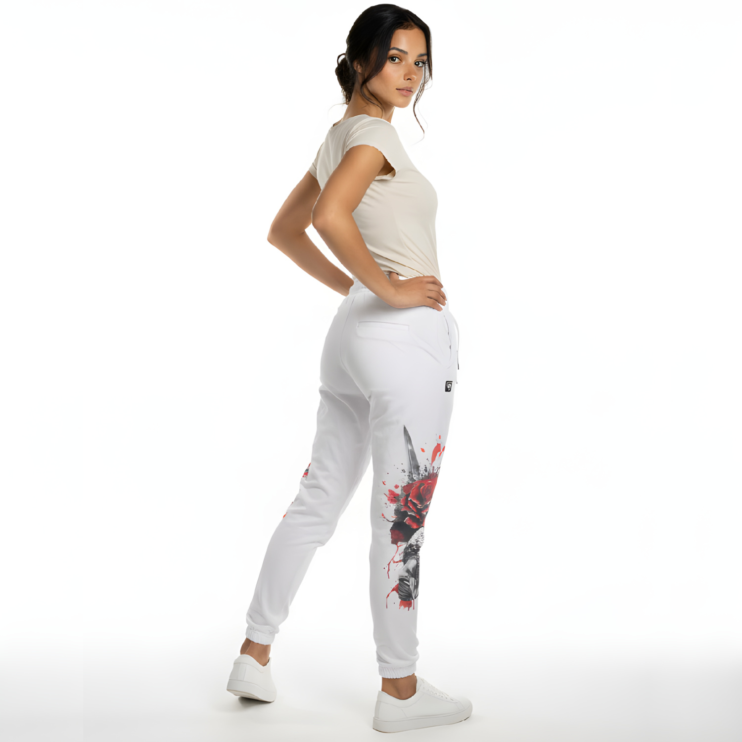 Yakuza dámské tepláky Pray Loose Joggers