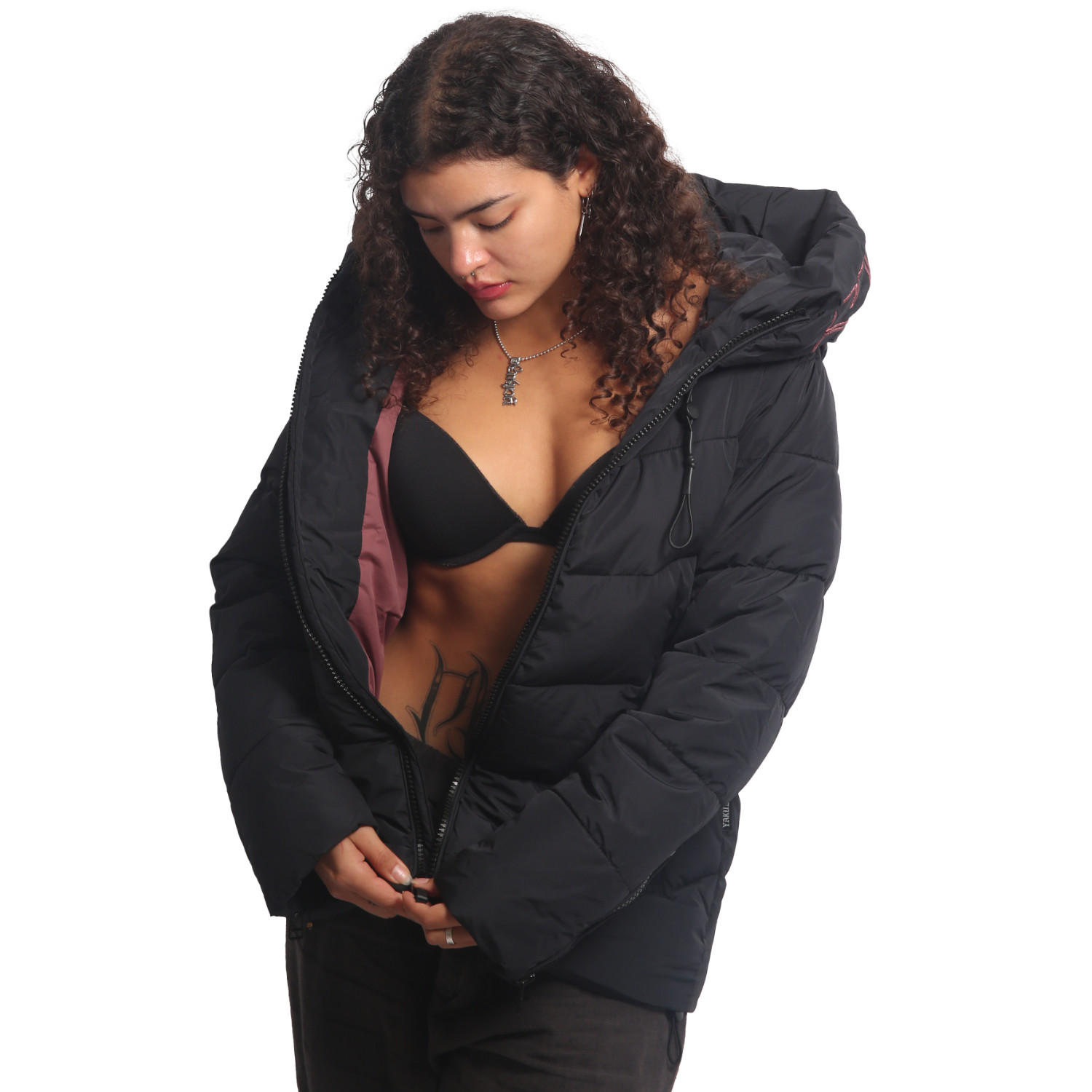 Yakuza dámská větrovka 3RD V02 Puffer Winter Jacket black XL