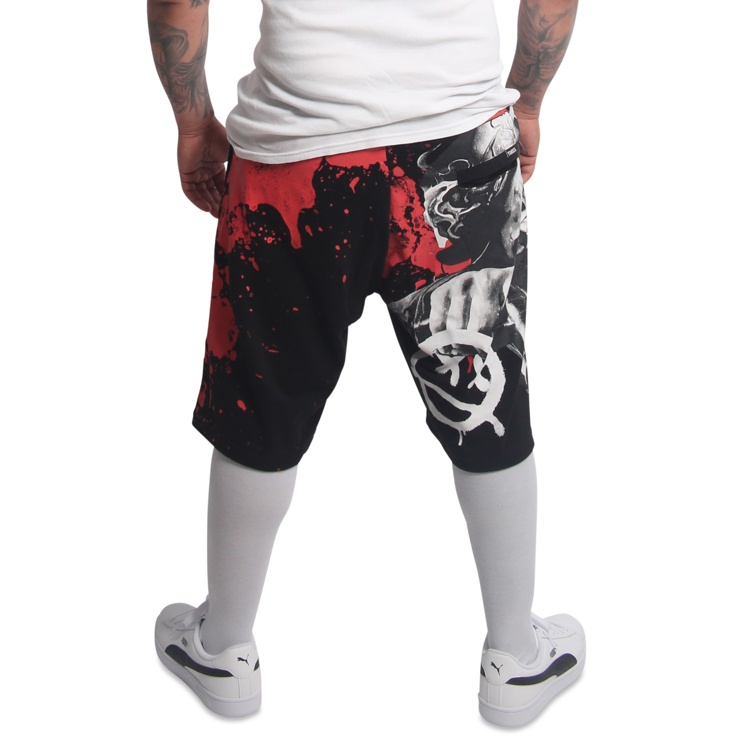 Yakuza pánské šortky Deep Down Sweat Shorts black 2XL