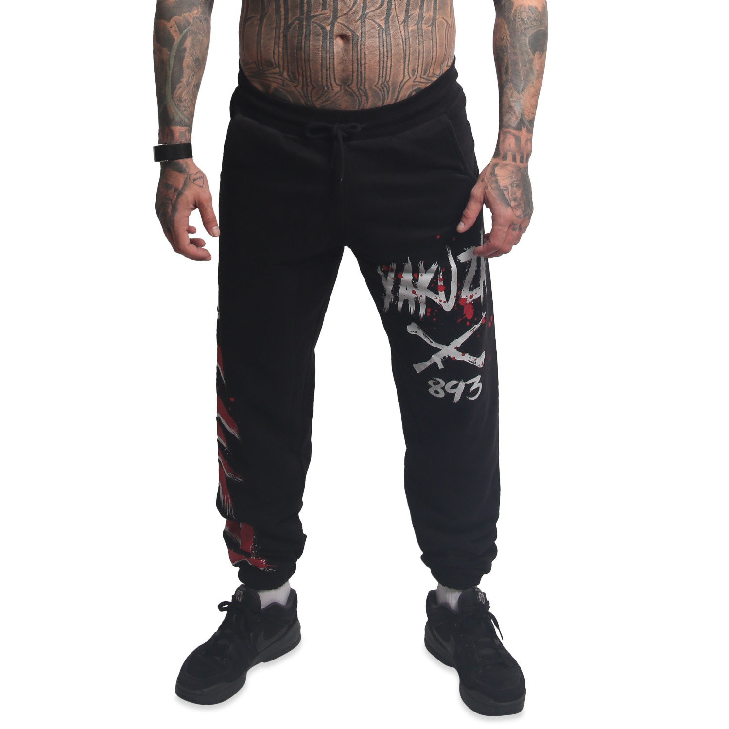 Yakuza pánské tepláky Gangsta Loose Joggers