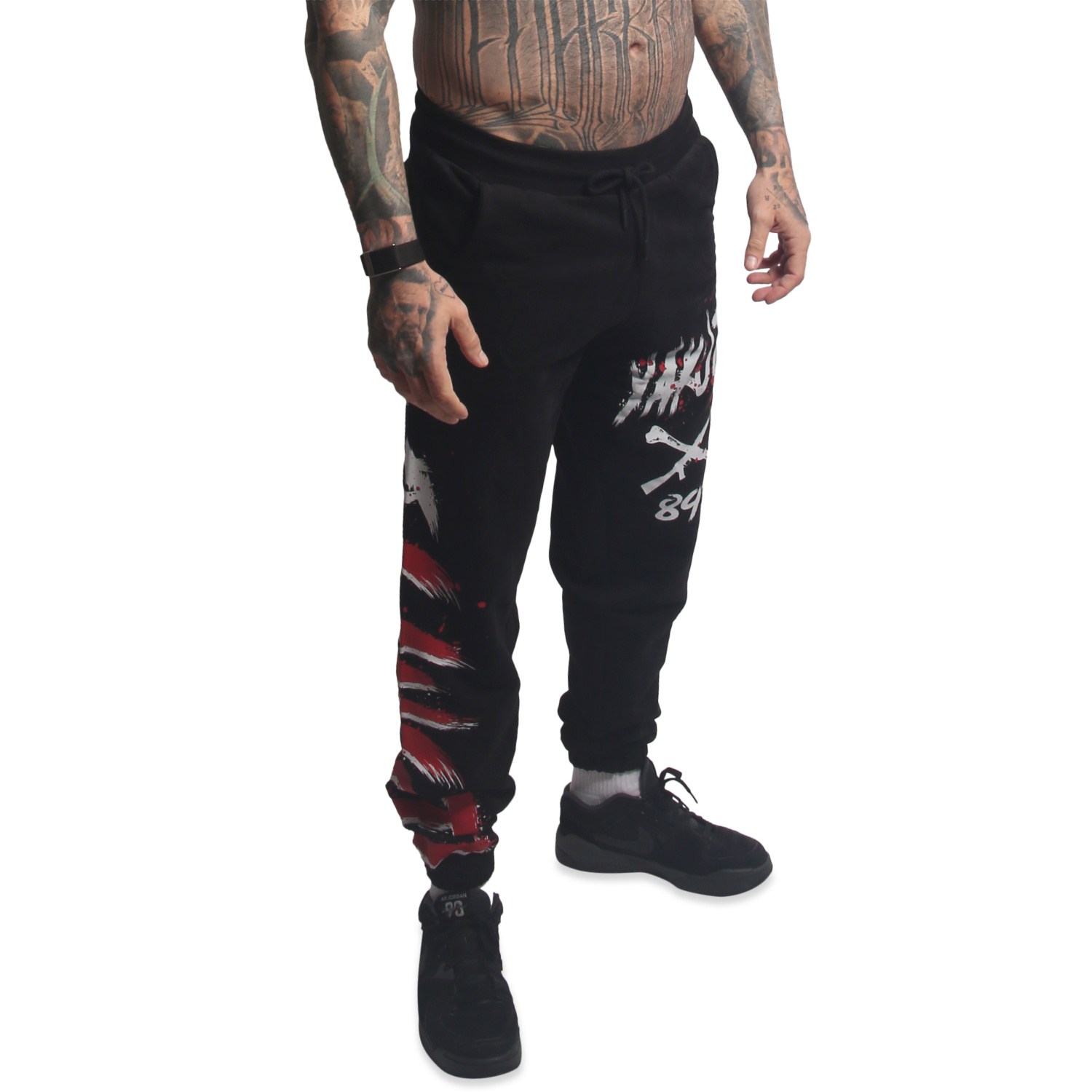 Yakuza pánské tepláky Gangsta Loose Joggers