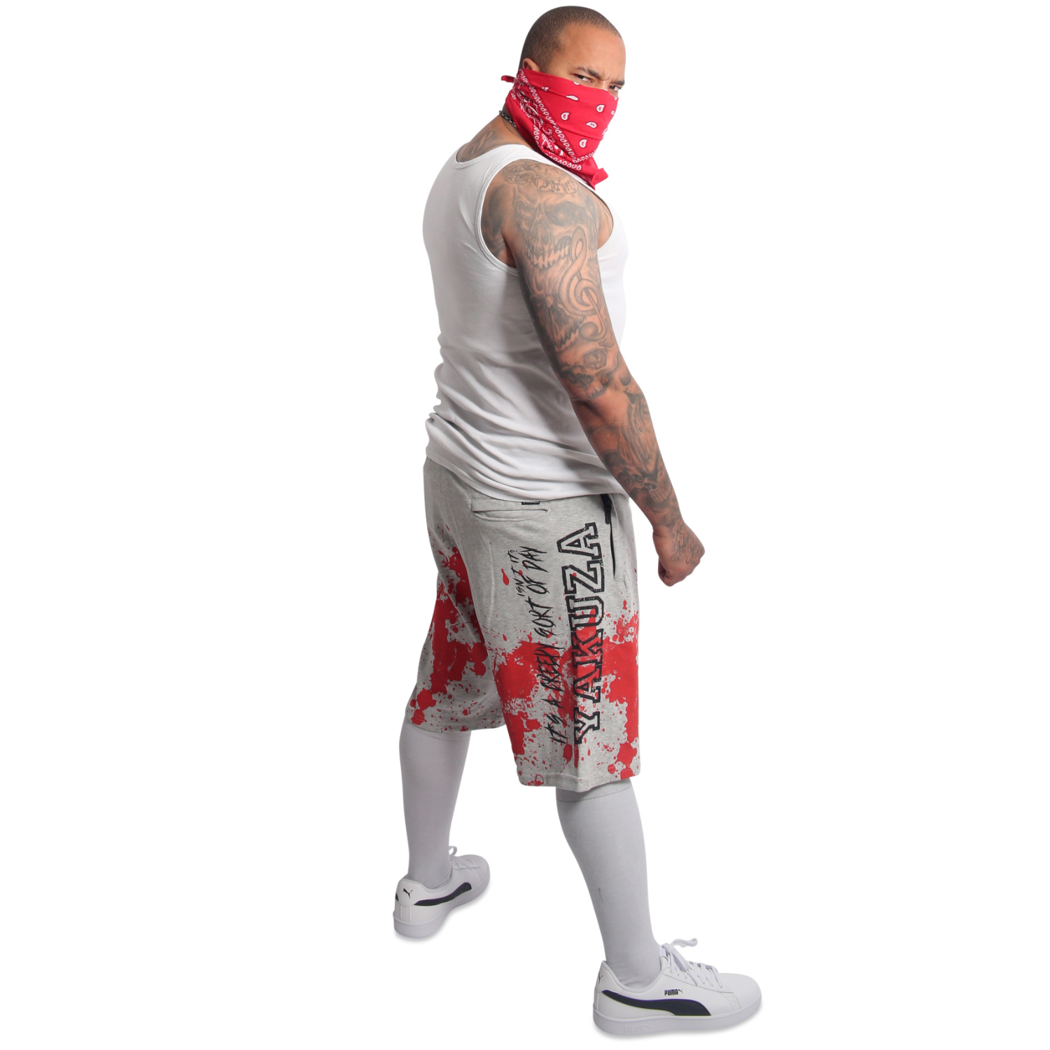 Yakuza pánské šortky Creepy Sweat Shorts
