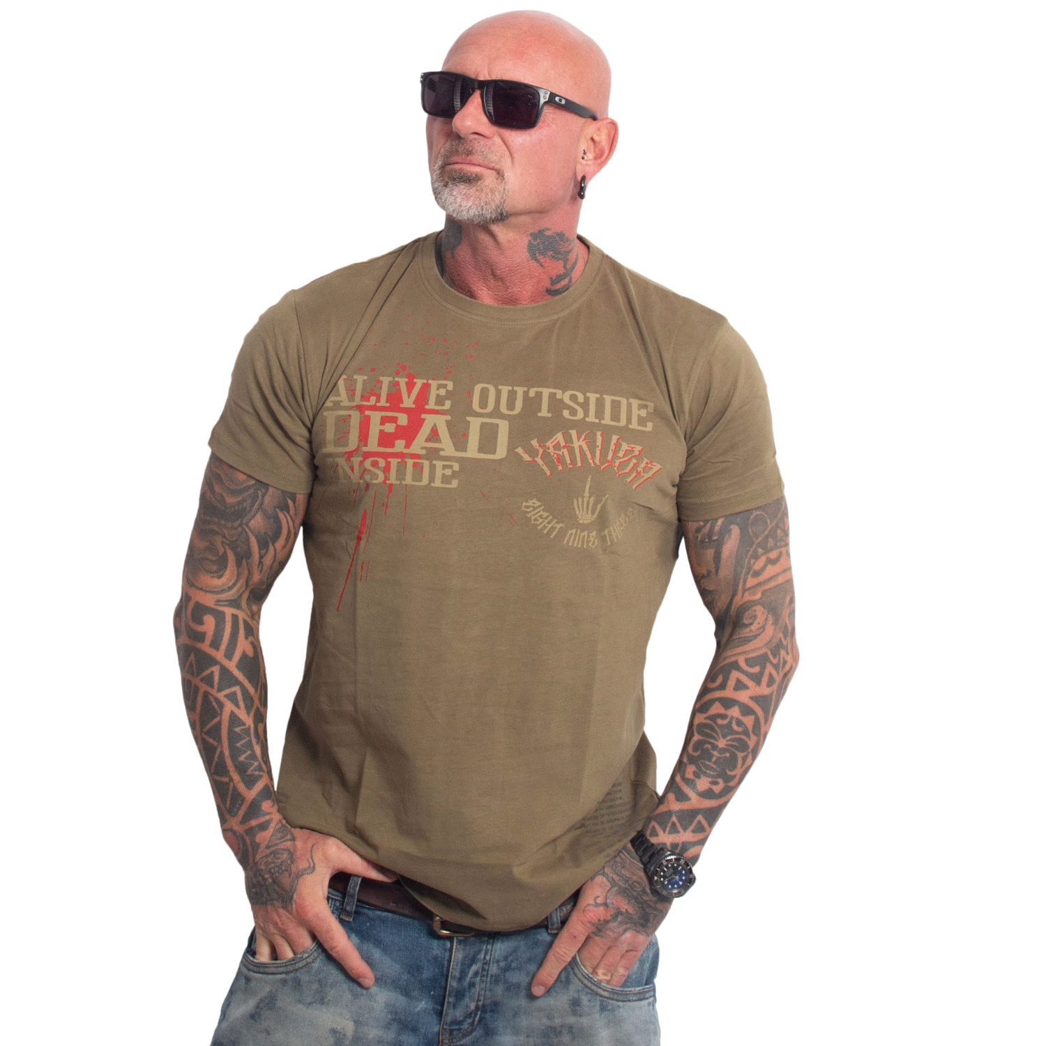 Yakuza pánské tričko Outside Regular T-Shirt