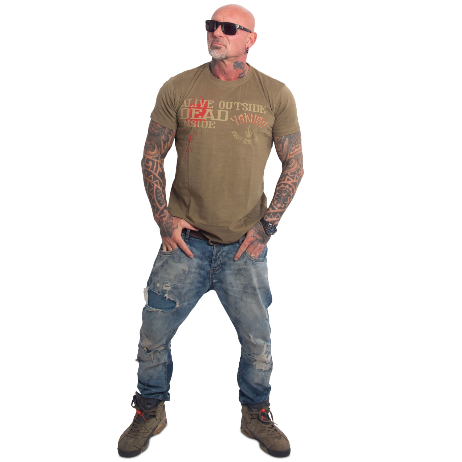 Yakuza pánské tričko Outside Regular T-Shirt