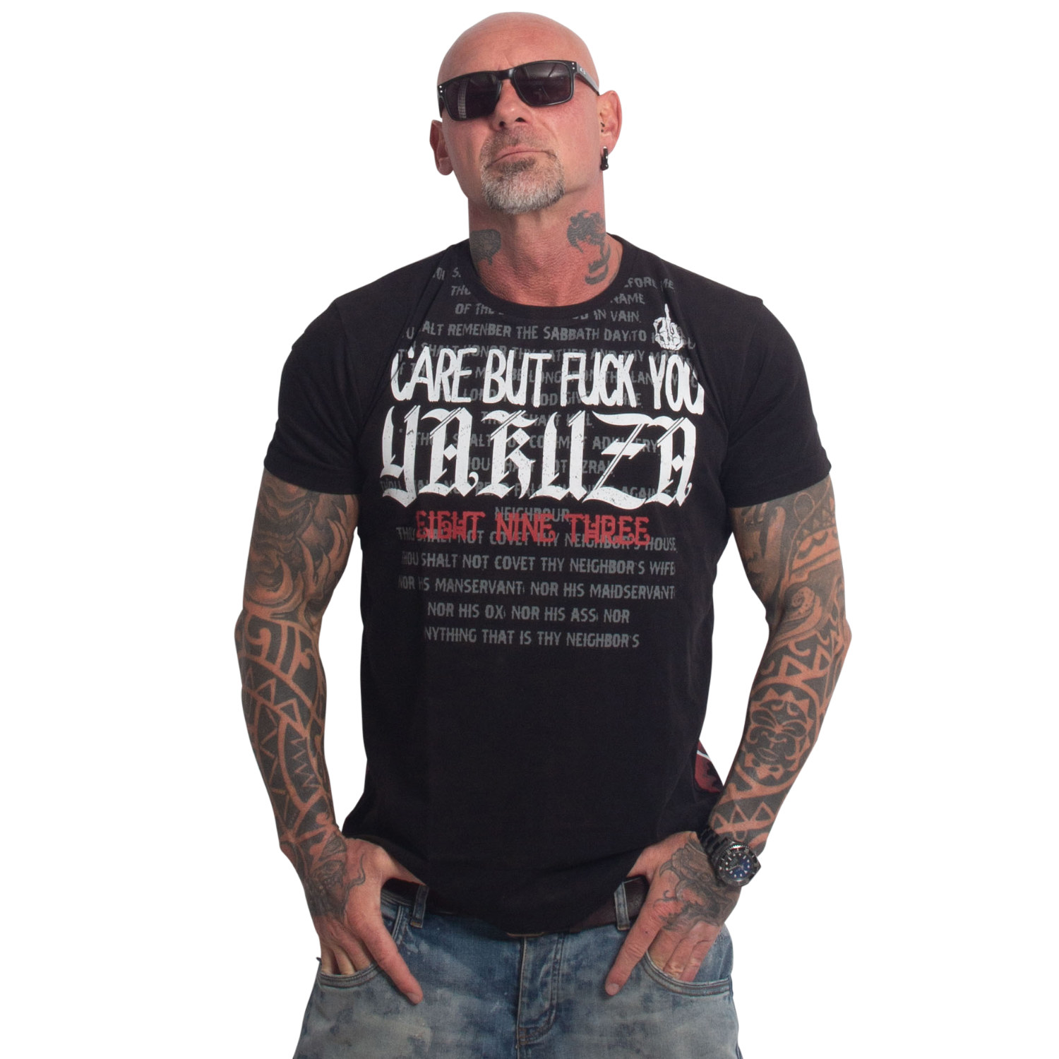 Yakuza pánské tričko Care Regular T-Shirt