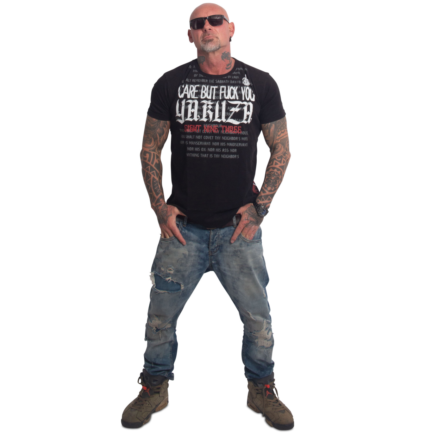 Yakuza pánské tričko Care Regular T-Shirt