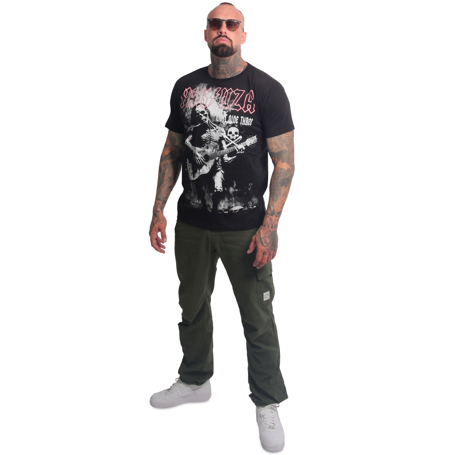 Yakuza pánské tričko Artist Acid Regular T-Shirt black 6XL