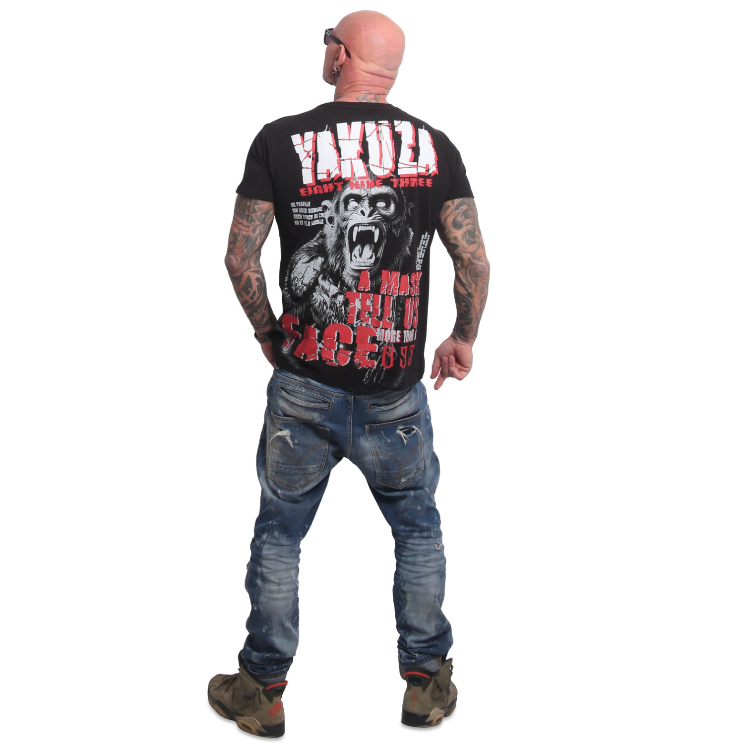 Yakuza pánské tričko Mask Regular T-Shirt