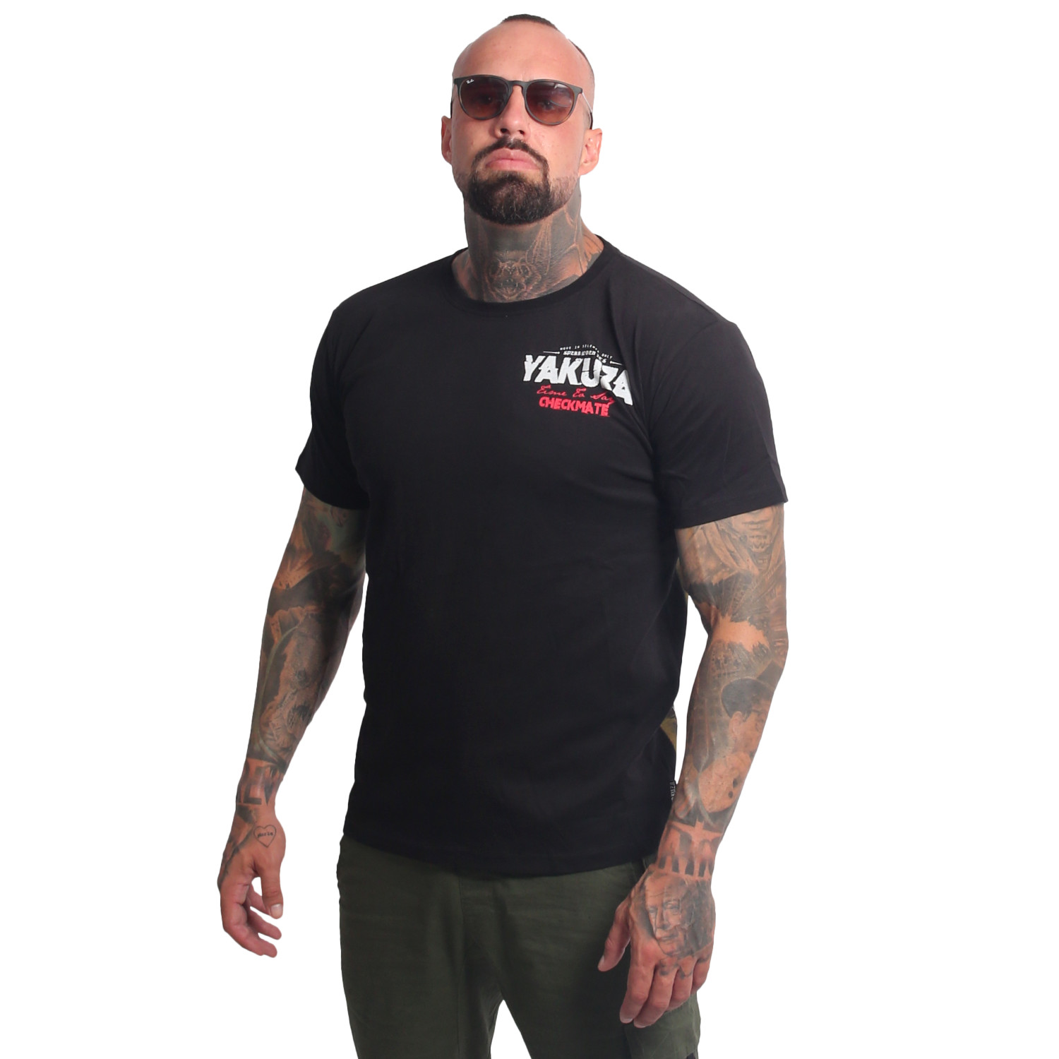 Yakuza pánské tričko Checkmate Regular T-Shirt