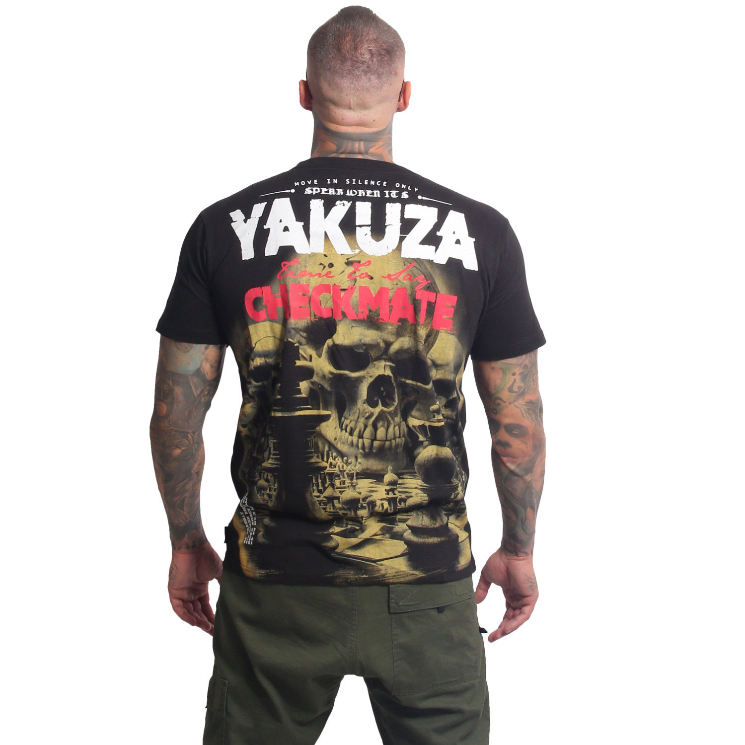 Yakuza pánské tričko Checkmate Regular T-Shirt
